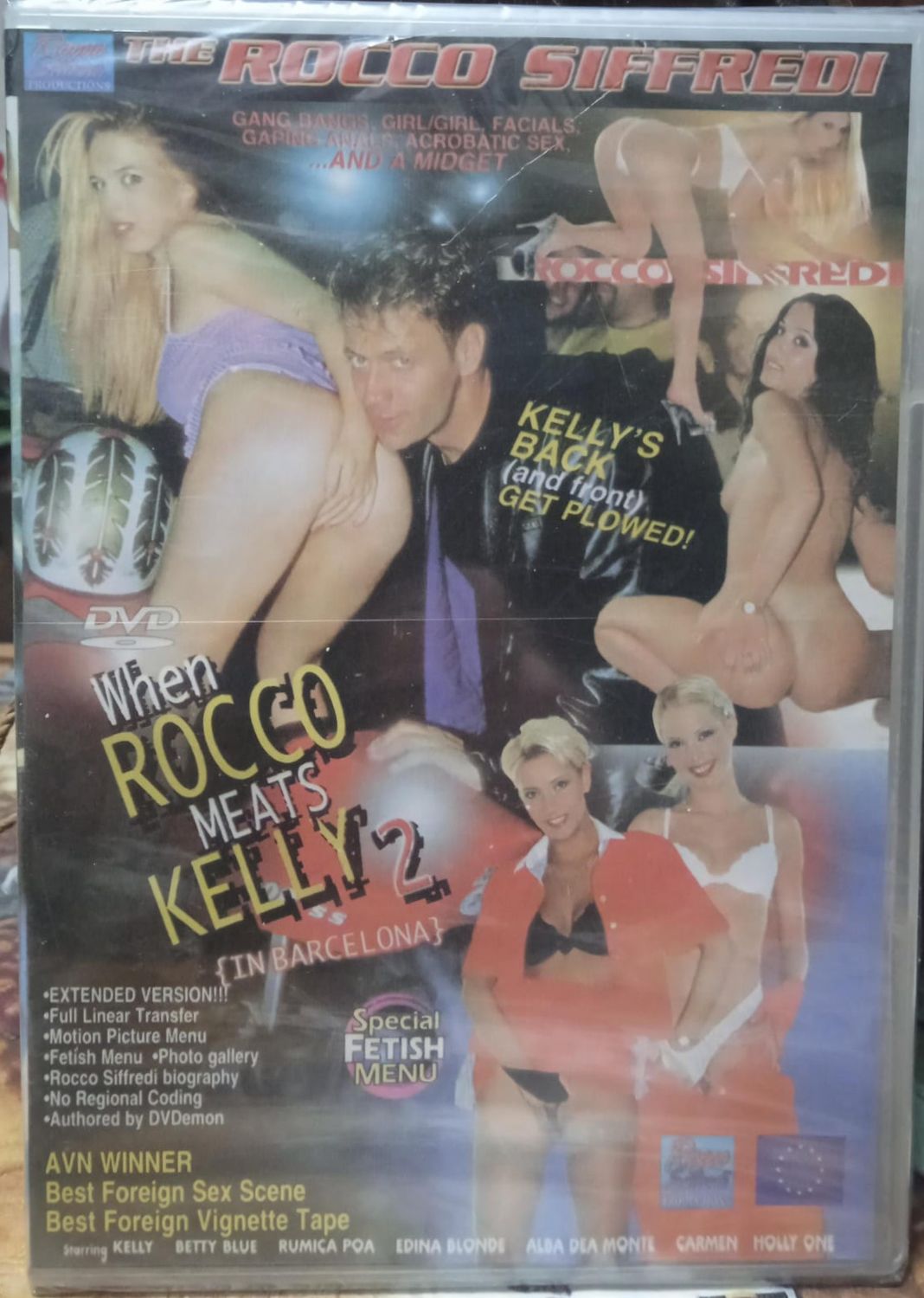 TeknoFilm – DVD – WHEN ROCCO MEATS KELLY 2 - IN BARCELLONA di A.A.V.V. (1999) - STARMAT