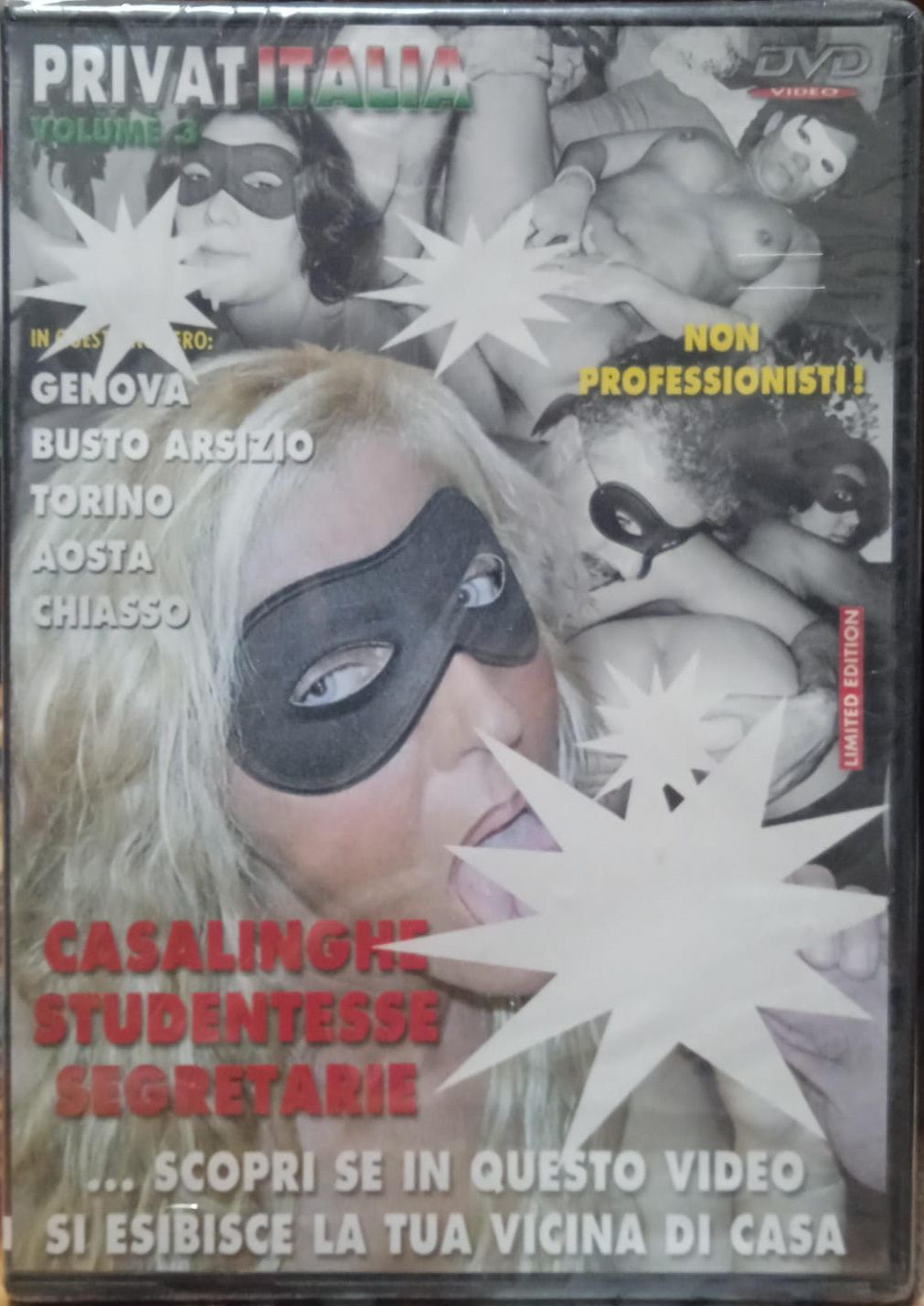 TeknoFilm - DVD – Mario Salieri - PRIVAT ITALIA Vol. 03 (Casalinghe, studentesse, segretarie) - SALIERI TEAM