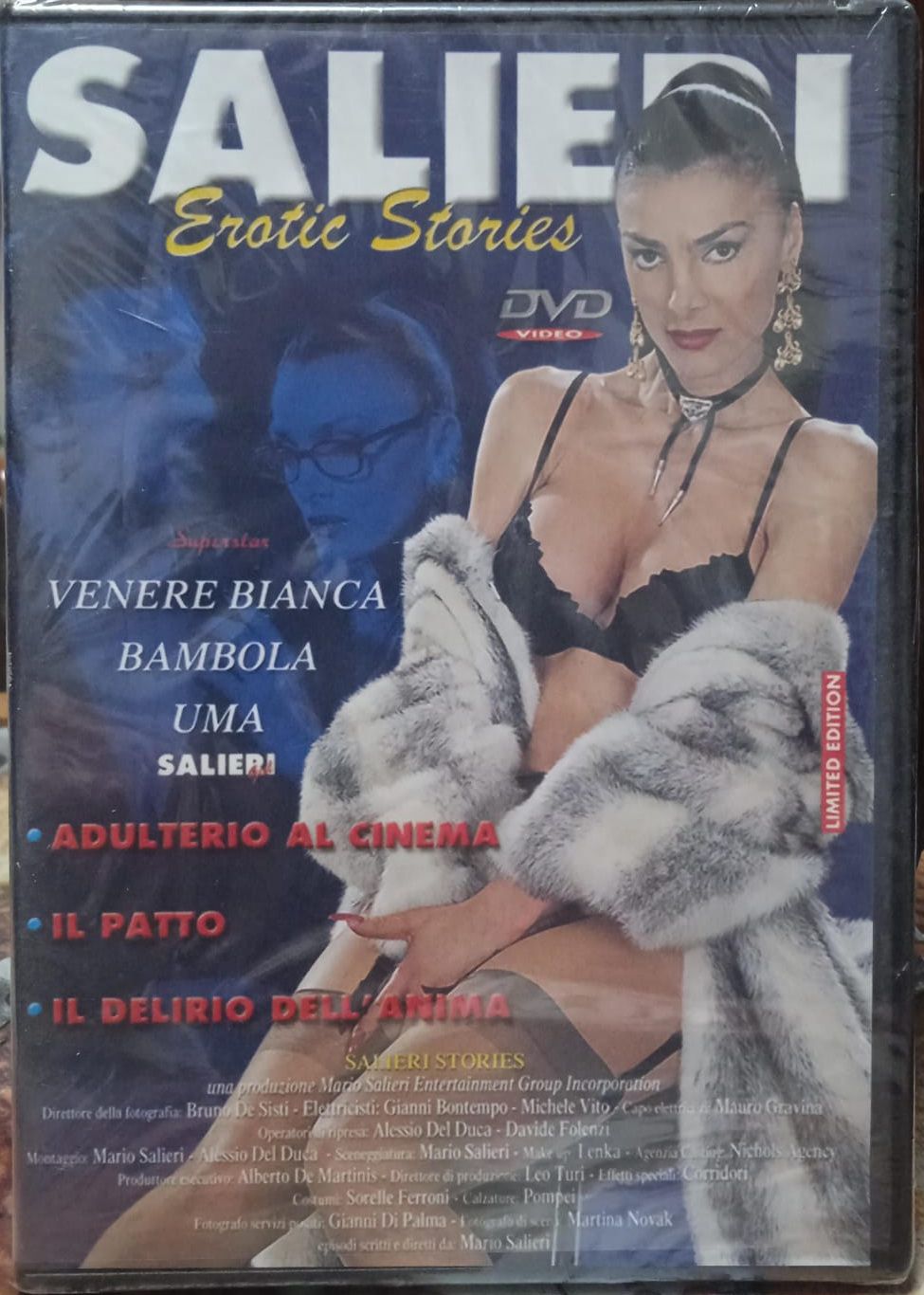 TeknoFilm - DVD (Lingua Italiana) – Mario Salieri - EROTIC STORIES (2003) - SIRIO