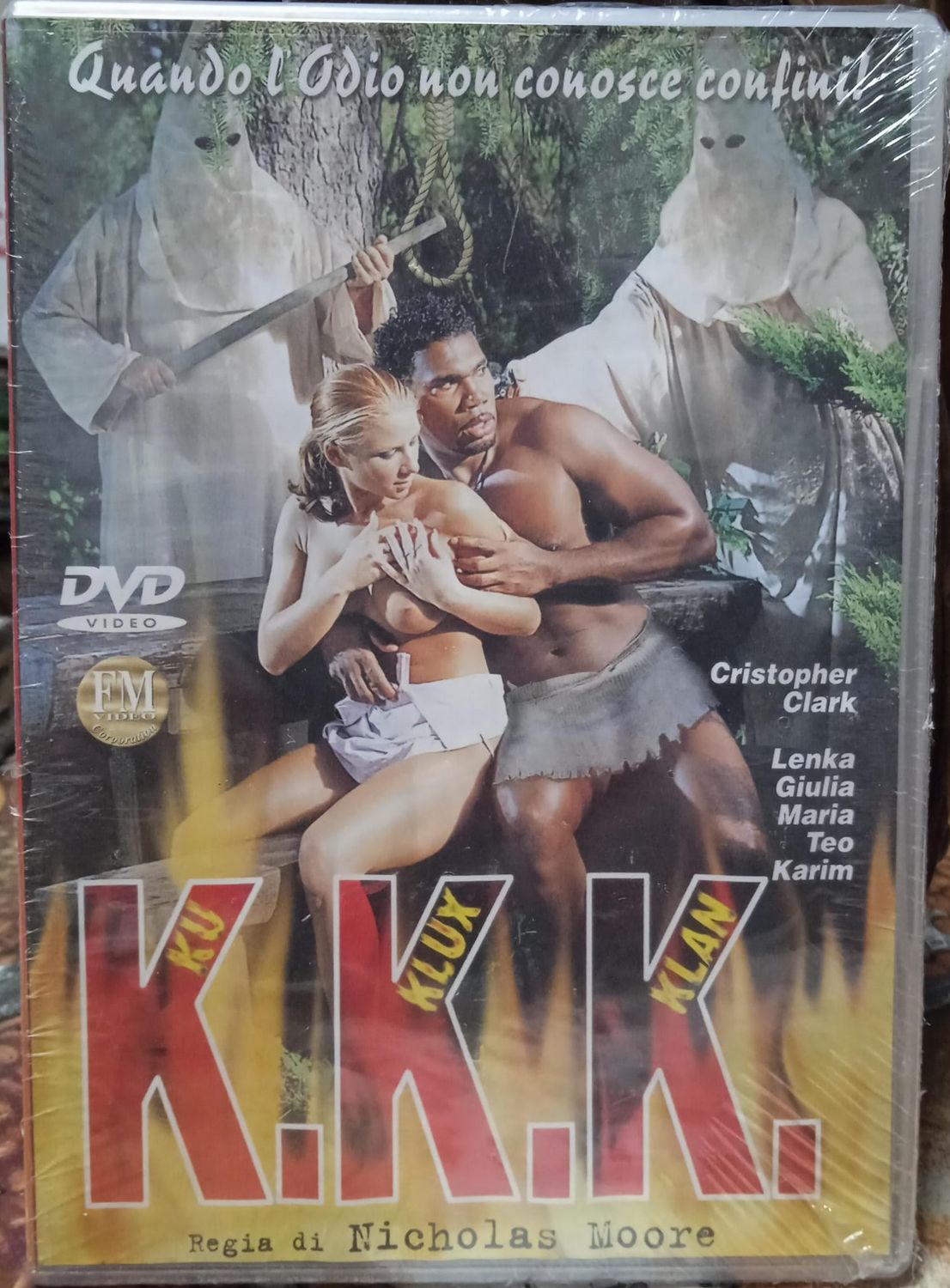 TeknoFilm – DVD – K.K.K. - KU KLUX KLAN di Nicholas Moore (2000) - FM VIDEO
