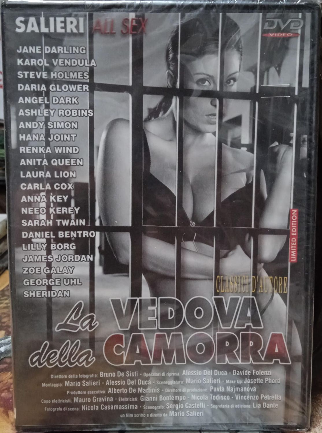 TeknoFilm - DVD – Mario Salieri - LA VEDOVA DELLA CAMORRA (2006) - SIRIO
