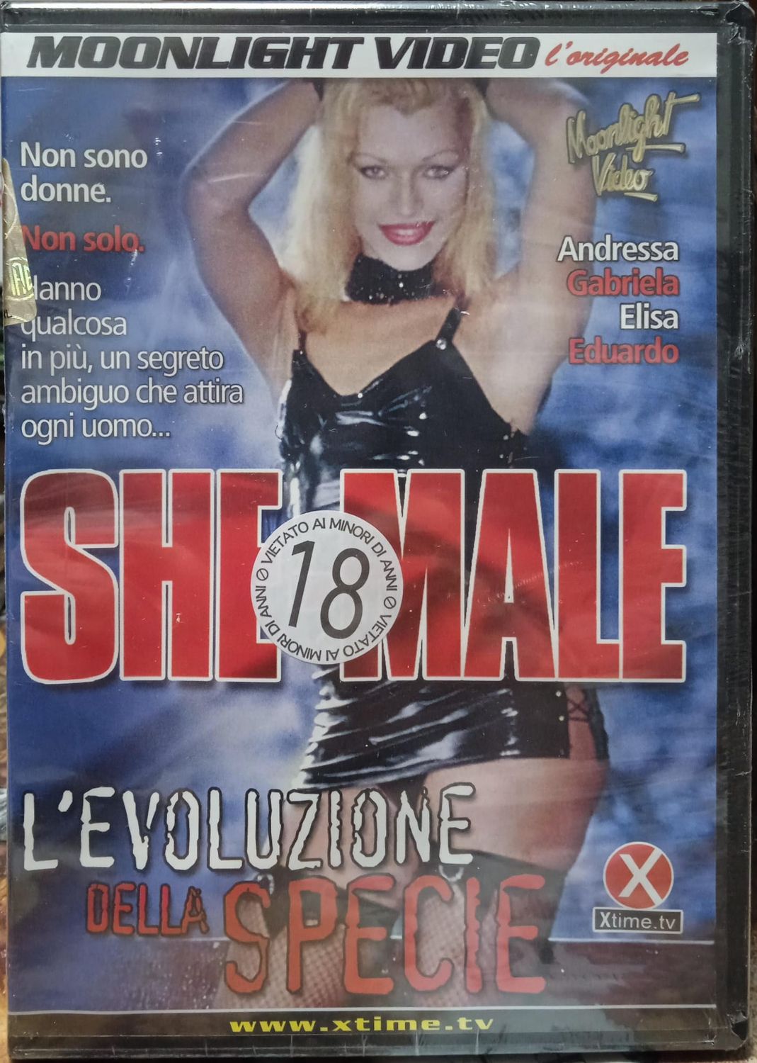 TeknoFilm – DVD – Shemale: L'EVOLUZIONE DELLA SPECIE (Trans) - MOONLIGHT