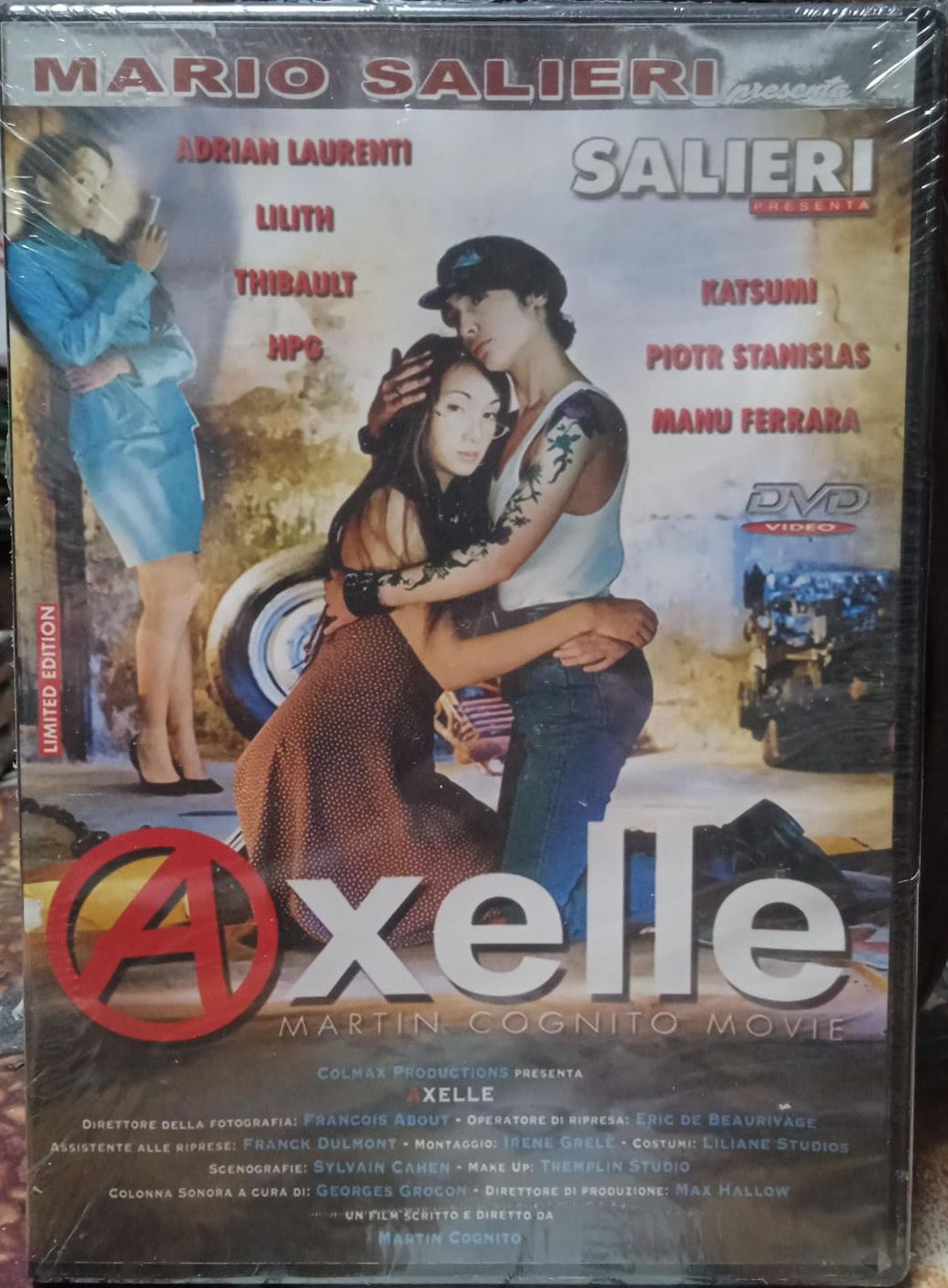 TeknoFilm - DVD (Limited Edition - Lingua Italiana) – Mario Salieri presenta AXELLE di Martin Cognito - SIRIO