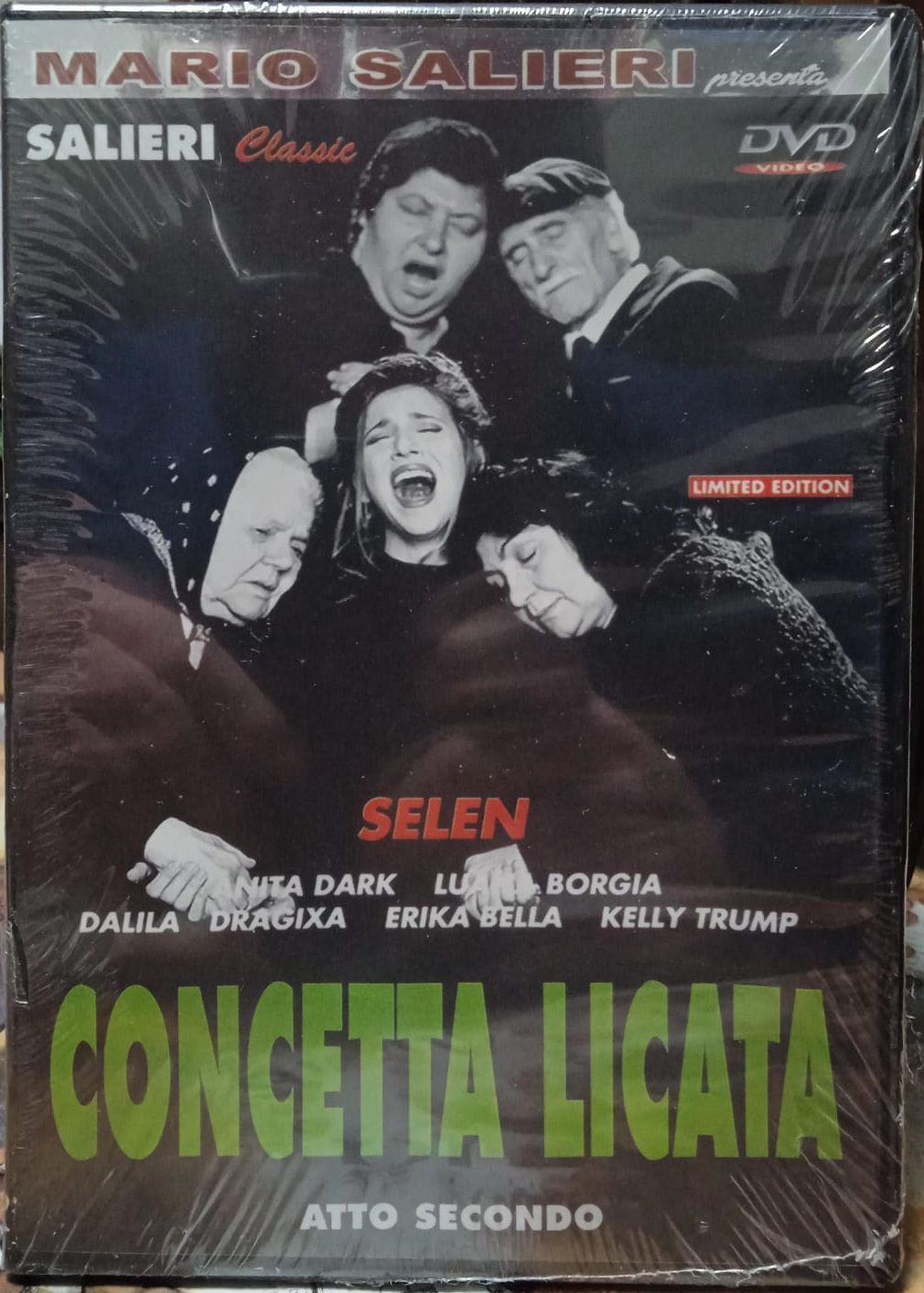 TeknoFilm - DVD – Mario Salieri - CONCETTA LICATA Atto II (1995) - SALIERI TEAM