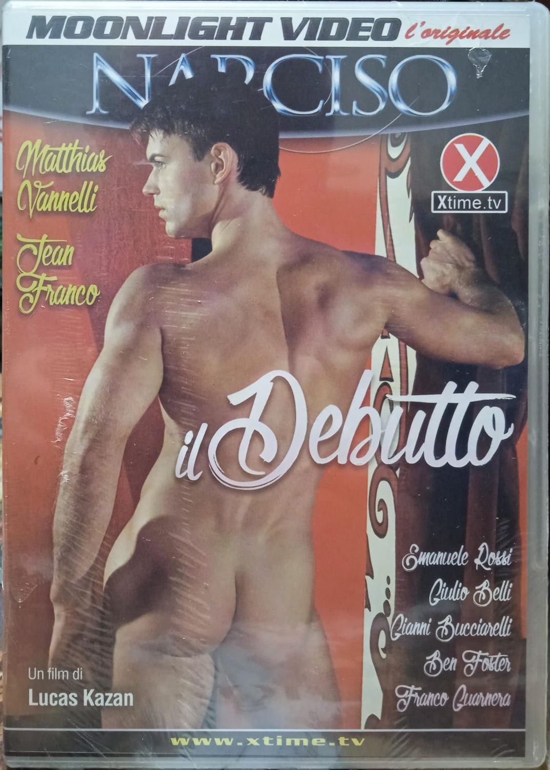 TeknoFilm - DVD – NARCISO: IL DEBUTTO (Gay) di Lucas Kazan - MOONLIGHT