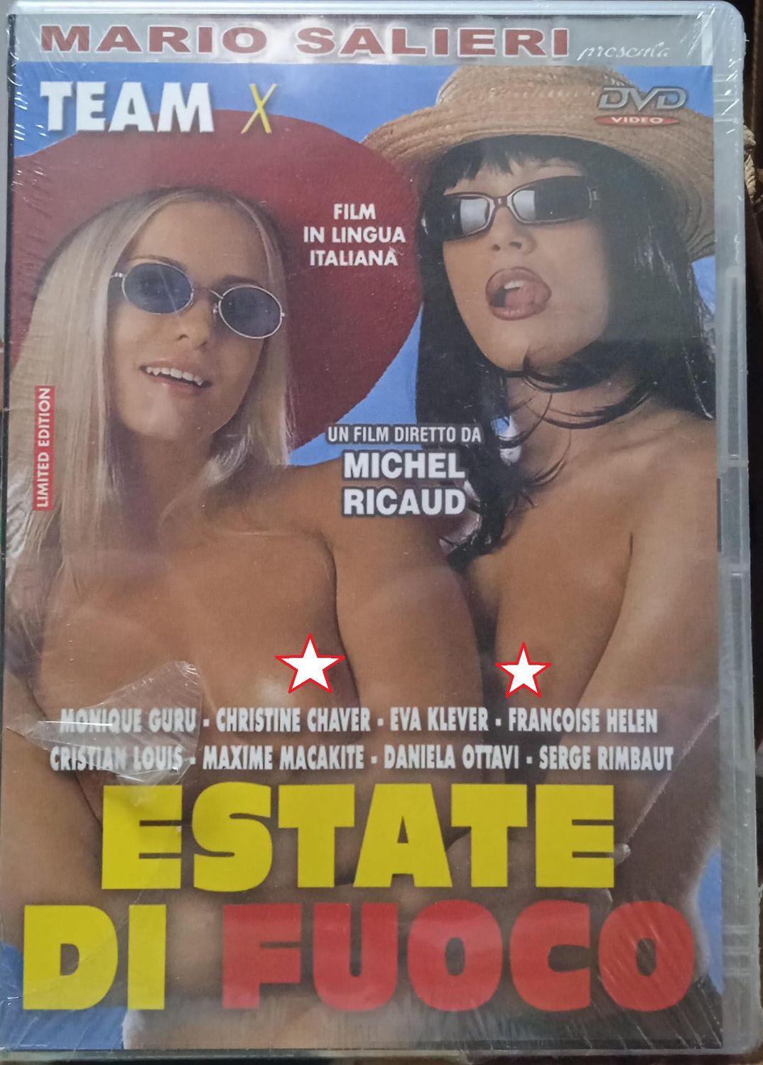TeknoFilm - DVD (Limited Edition) - Mario Salieri - ESTATE DI FUOCO di Michel Ricaud - SIRIO