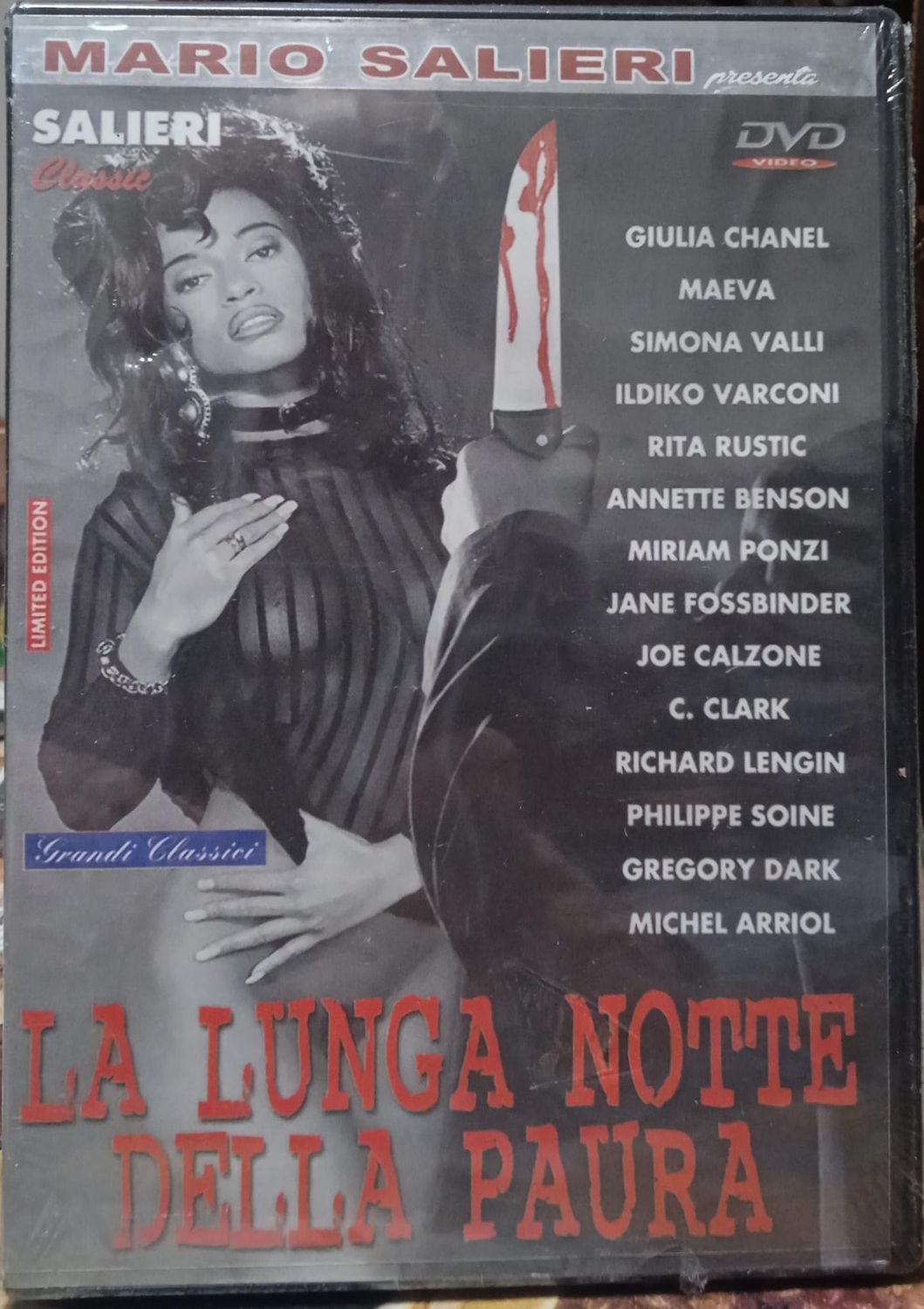 TeknoFilm - DVD – Mario Salieri - LA LUNGA NOTTE DELLA PAURA (1994) - SIRIO
