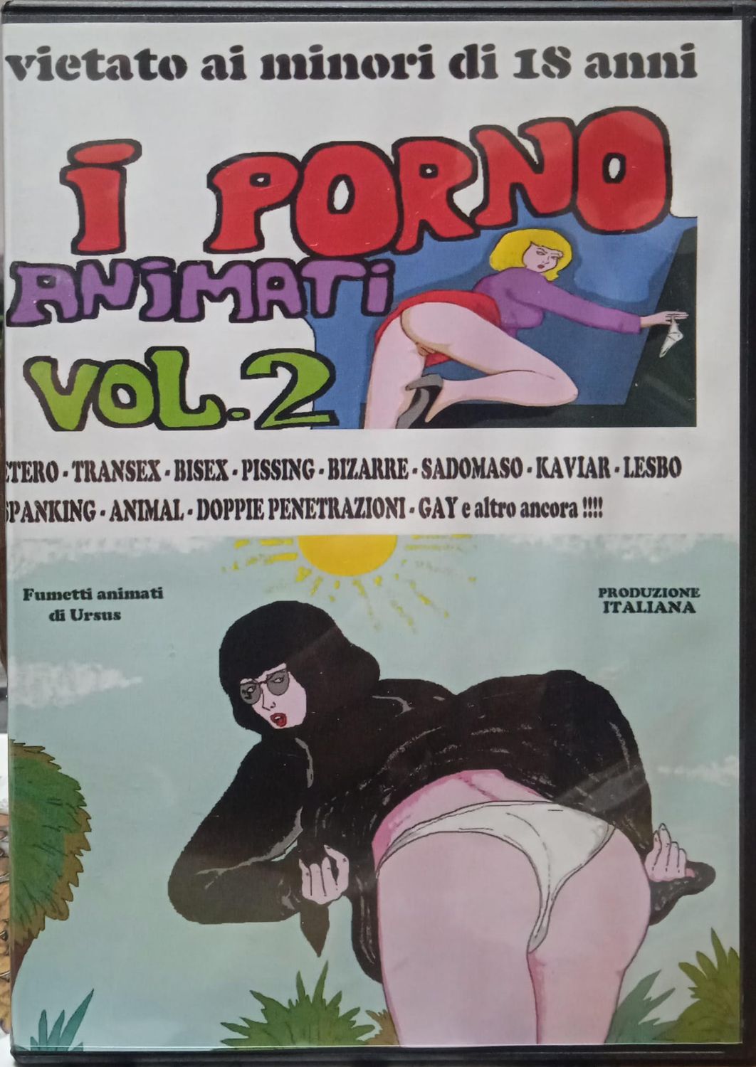 TeknoFilm - DVD - I PORNO ANIMATI Vol. 02 - I FUMETTI ANIMATI DI URSUS - ATHENA
