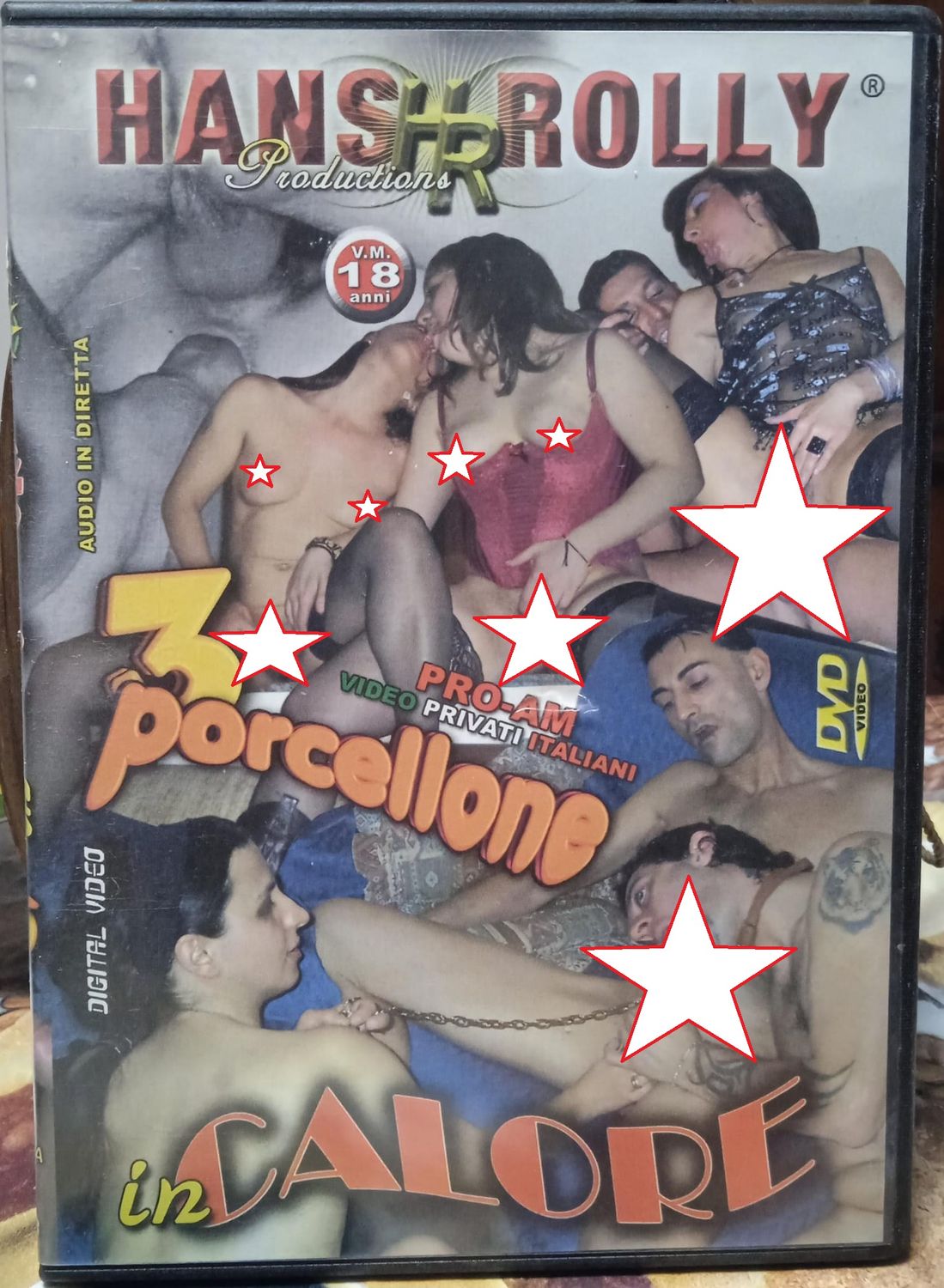 TeknoFilm - DVD - 3 PORCELLONE IN CALORE - HANS ROLLY