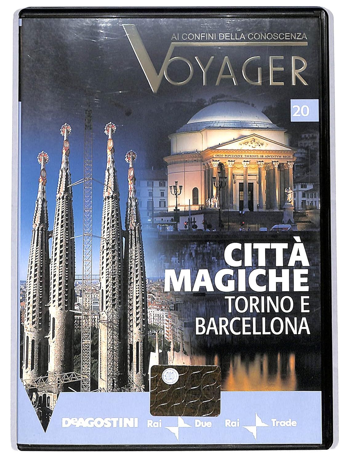 TeknoFilm - DVD – Ai confini della conoscenza VOYAGER Vol. 20 - CITTA' MAGICHE: TORINO E BARCELLONA di P. Cattedra e R. Maresti (2008) - DE AGOSTINI