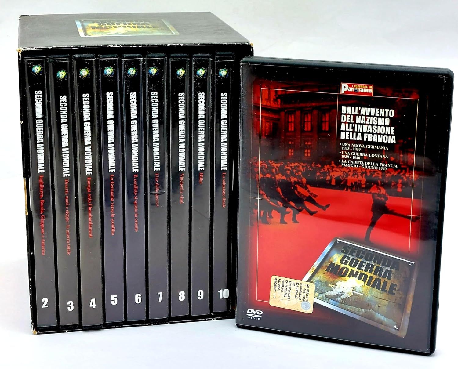TeknoFilm - Box 10 DVD - LA SECONDA GUERRA MONDIALE di A.A.V.V. (2008) - PANORAMA TeknoFilm - Box 10 DVD - LA SECONDA GUERRA MONDIALE di A.A.V.V. (2008) - PANORAMA