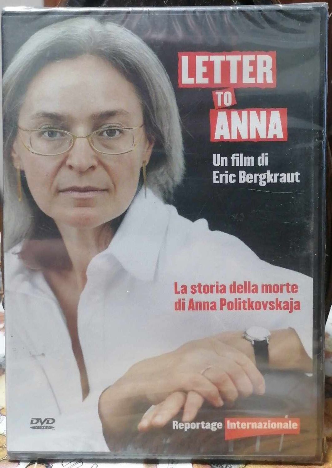 TeknoFilm - DVD – LETTER TO ANNA - La storia della morte di Anna Politkovskaja di Eric Bergkraut (2008) - INTERNAZIONALE (Lingua Eng - Sub. ITA) TeknoFilm - DVD – LETTER TO ANNA - La storia della morte di Anna Politkovskaja di Eric Bergkraut (2008) - INTERNAZIONALE (Lingua Eng - Sub. ITA)
