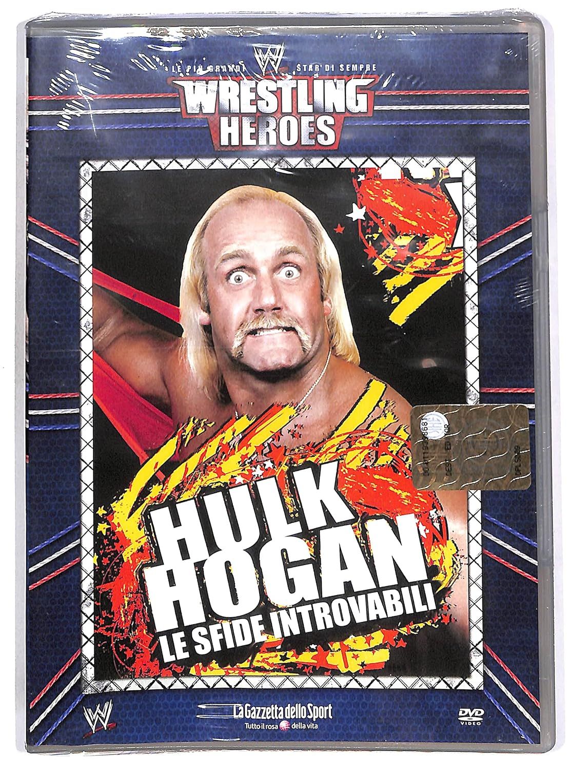 TeknoFilm - DVD – WRESTLING HEROES Volume 8 - HULK HOGAN: LE SFIDE INTROVABILI (2013) - GAZZETTA DELLO SPORT TeknoFilm - DVD – WRESTLING HEROES Volume 8 - HULK HOGAN: LE SFIDE INTROVABILI (2013) - GAZZETTA DELLO SPORT