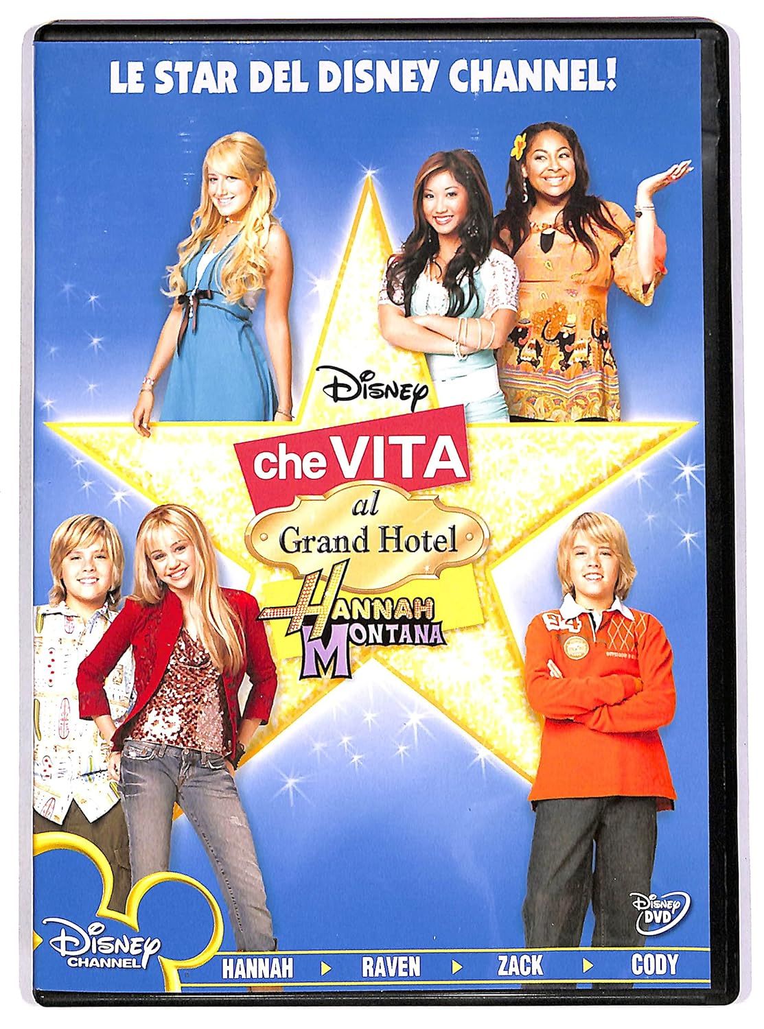TeknoFilm - DVD - CHE VITA AL GRAND HOTEL, HANNAH MONTANA di Rich Correll (2006) - WALT DISNEY TeknoFilm - DVD - CHE VITA AL GRAND HOTEL, HANNAH MONTANA di Rich Correll (2006) - WALT DISNEY