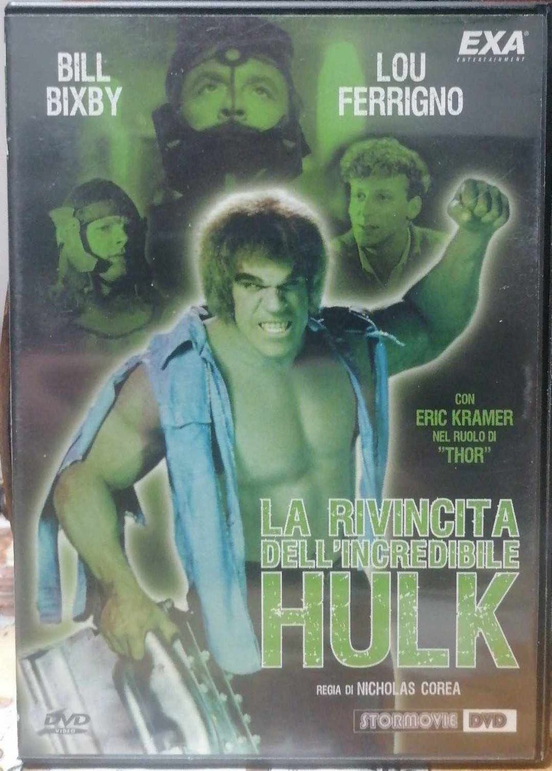 TeknoFilm - DVD - LA RIVINCITA DELL'INCREDIBILE HULK di Nicholas Corea (1988) - EXA TeknoFilm - DVD - LA RIVINCITA DELL'INCREDIBILE HULK di Nicholas Corea (1988) - EXA