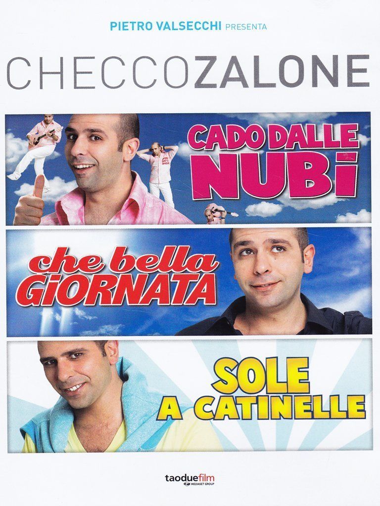 TeknoFilm - 3 DVD - Checco Zalone CADO DALLE NUBI, CHE BELLA GIORNATA, SOLE A CATINELLE di A.A.V.V. (2009) - WARNER BROS TeknoFilm - 3 DVD - Checco Zalone CADO DALLE NUBI, CHE BELLA GIORNATA, SOLE A CATINELLE di A.A.V.V. (2009) - WARNER BROS