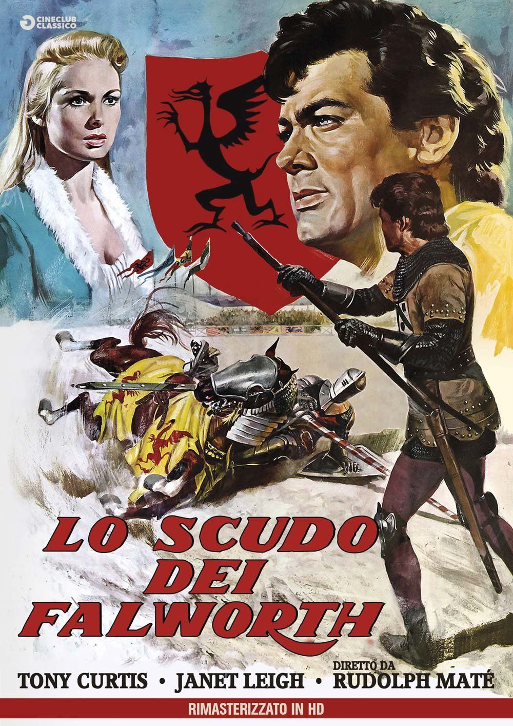 TeknoFilm - DVD (Versione rimasterizzata) - LO SCUDO DEI FALWORTH di Rudolph Maté (1954) - GOLEM TeknoFilm - DVD (Versione rimasterizzata) - LO SCUDO DEI FALWORTH di Rudolph Maté (1954) - GOLEM