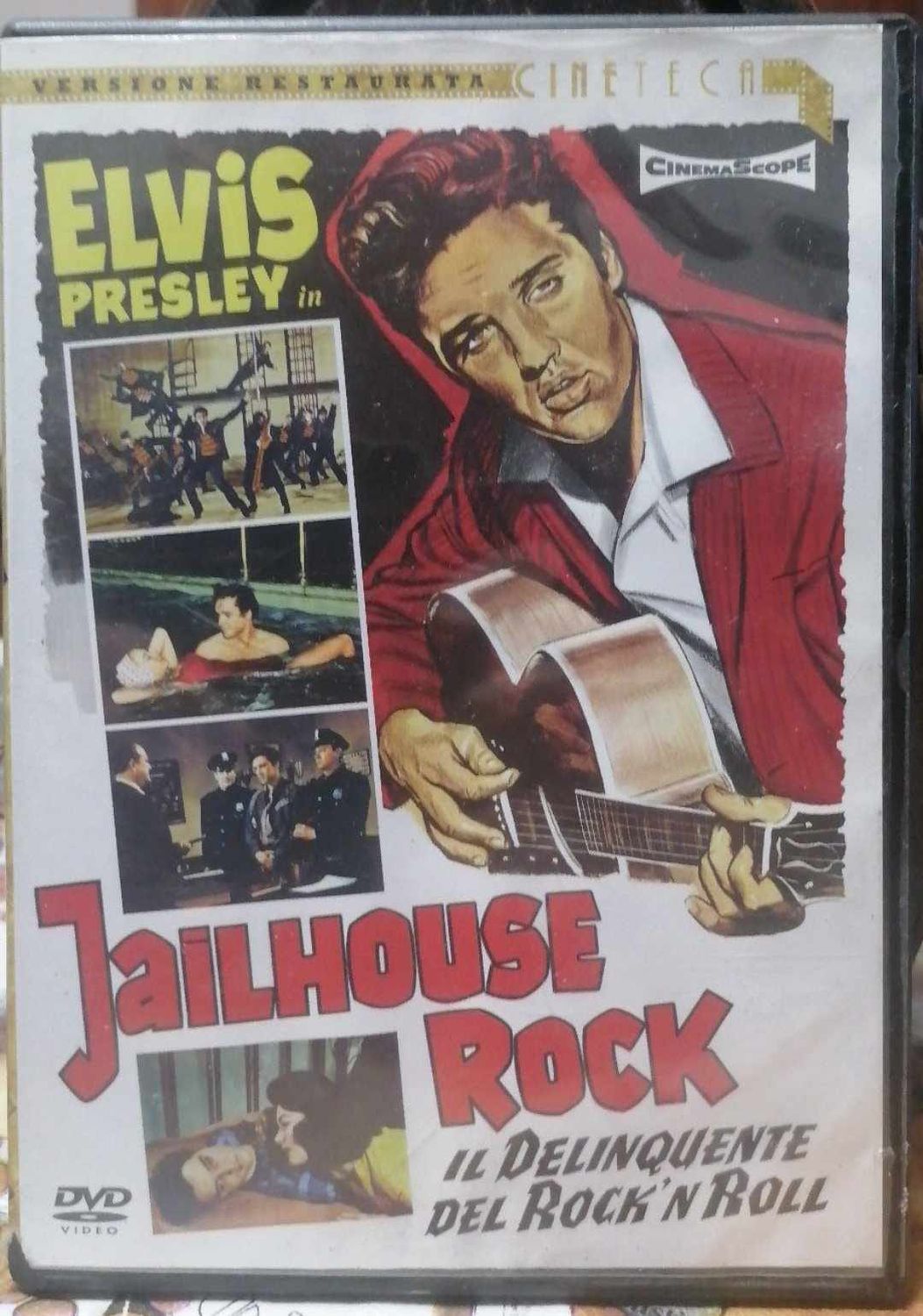 TeknoFilm - DVD - JAILHOUSE ROCK - IL DELINQUENTE DEL ROCK 'N ROLL di Richard Thorpe (1957) - QUADRIFOGLIO TeknoFilm - DVD - JAILHOUSE ROCK - IL DELINQUENTE DEL ROCK 'N ROLL di Richard Thorpe (1957) - QUADRIFOGLIO