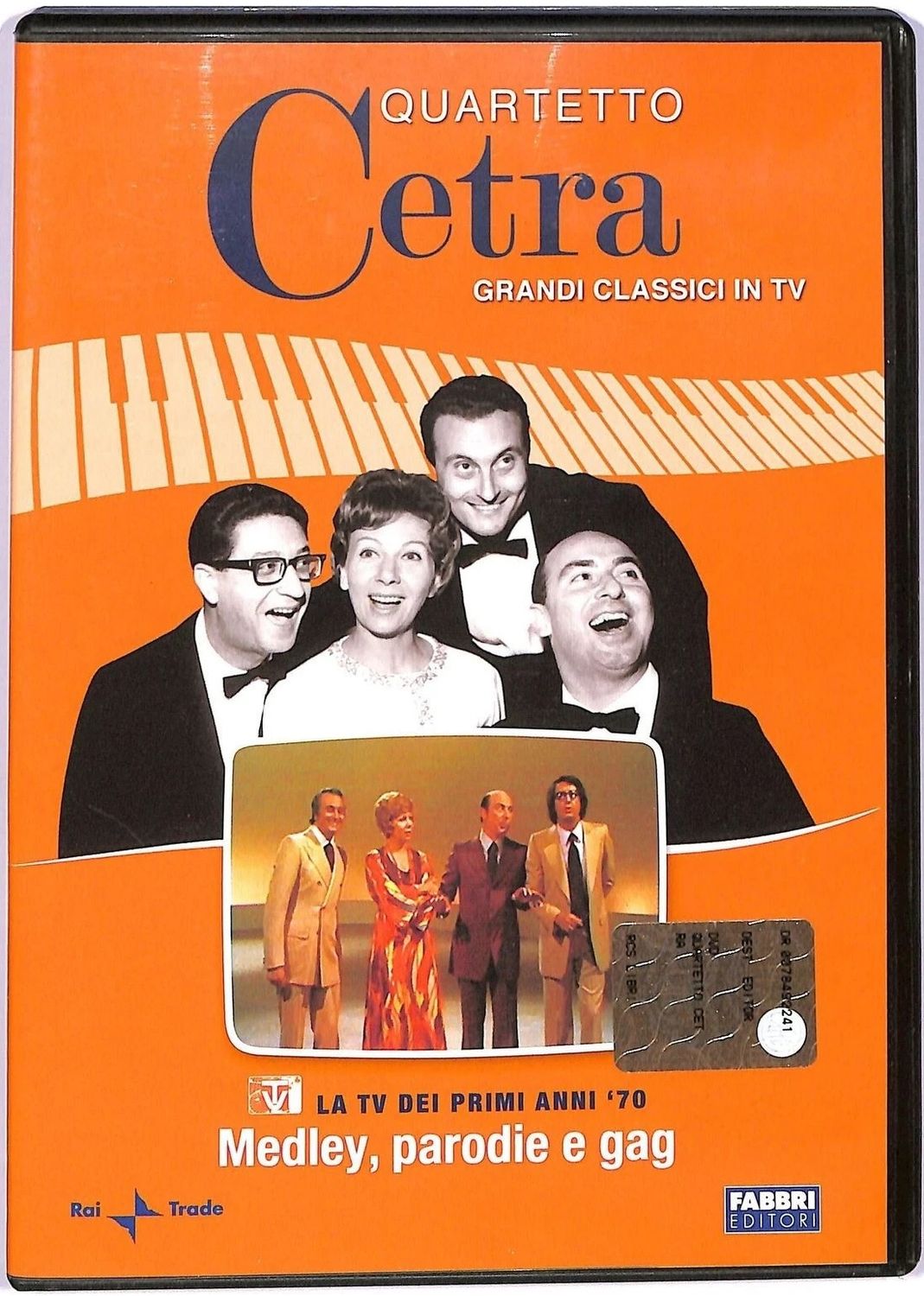 TeknoFilm - DVD - QUARTETTO CETRA - MEDLEY, PARODIE E GAG (1970) - FABBRI EDITORI TeknoFilm - DVD - QUARTETTO CETRA - MEDLEY, PARODIE E GAG (1970) - FABBRI EDITORI