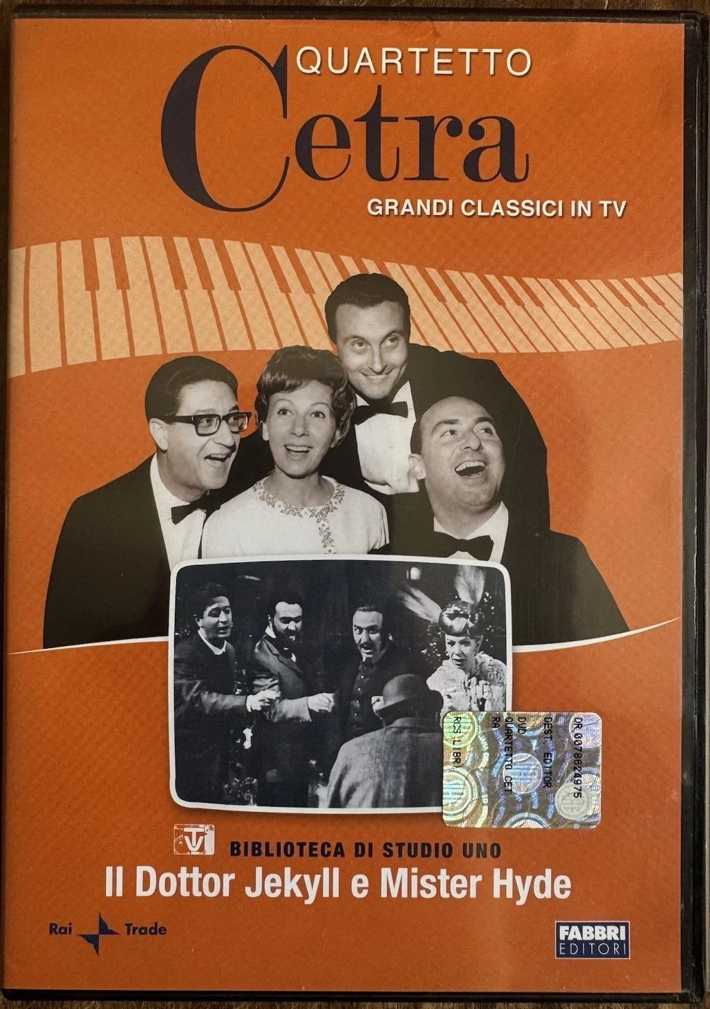 TeknoFilm - DVD - QUARTETTO CETRA - IL DOTTOR JEKYLL E MISTER HYDE (1964) - FABBRI EDITORI TeknoFilm - DVD - QUARTETTO CETRA - IL DOTTOR JEKYLL E MISTER HYDE (1964) - FABBRI EDITORI