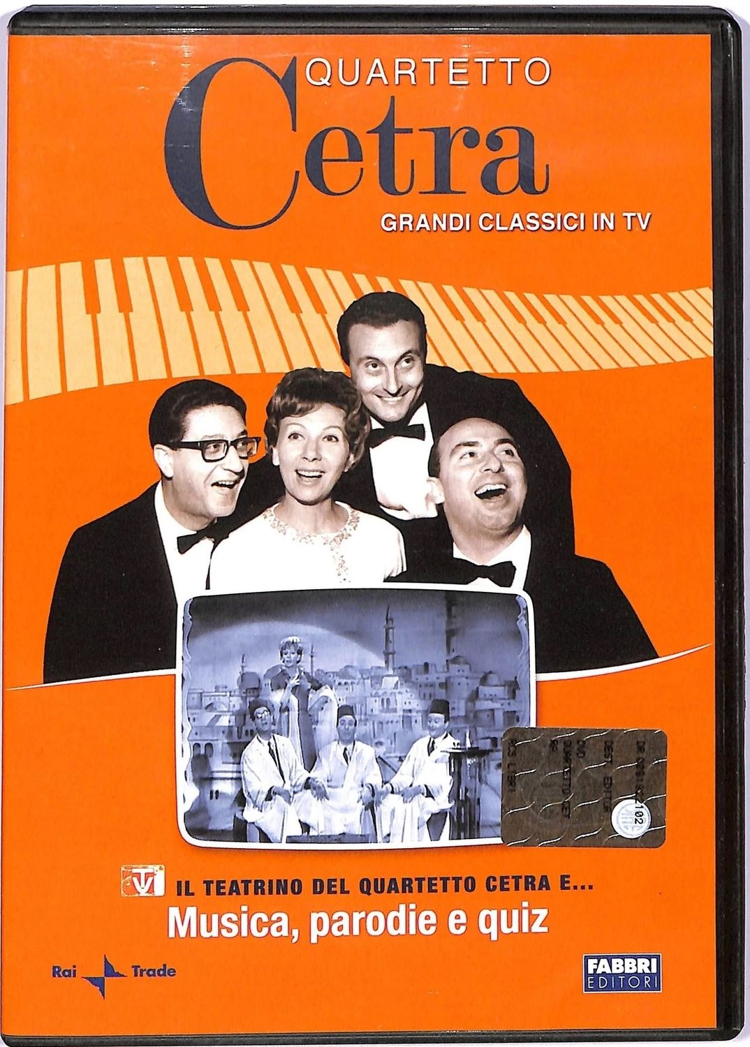 TeknoFilm - DVD - QUARTETTO CETRA - MUSICA, PARODIE E QUIZ (1964) - FABBRI EDITORI TeknoFilm - DVD - QUARTETTO CETRA - MUSICA, PARODIE E QUIZ (1964) - FABBRI EDITORI