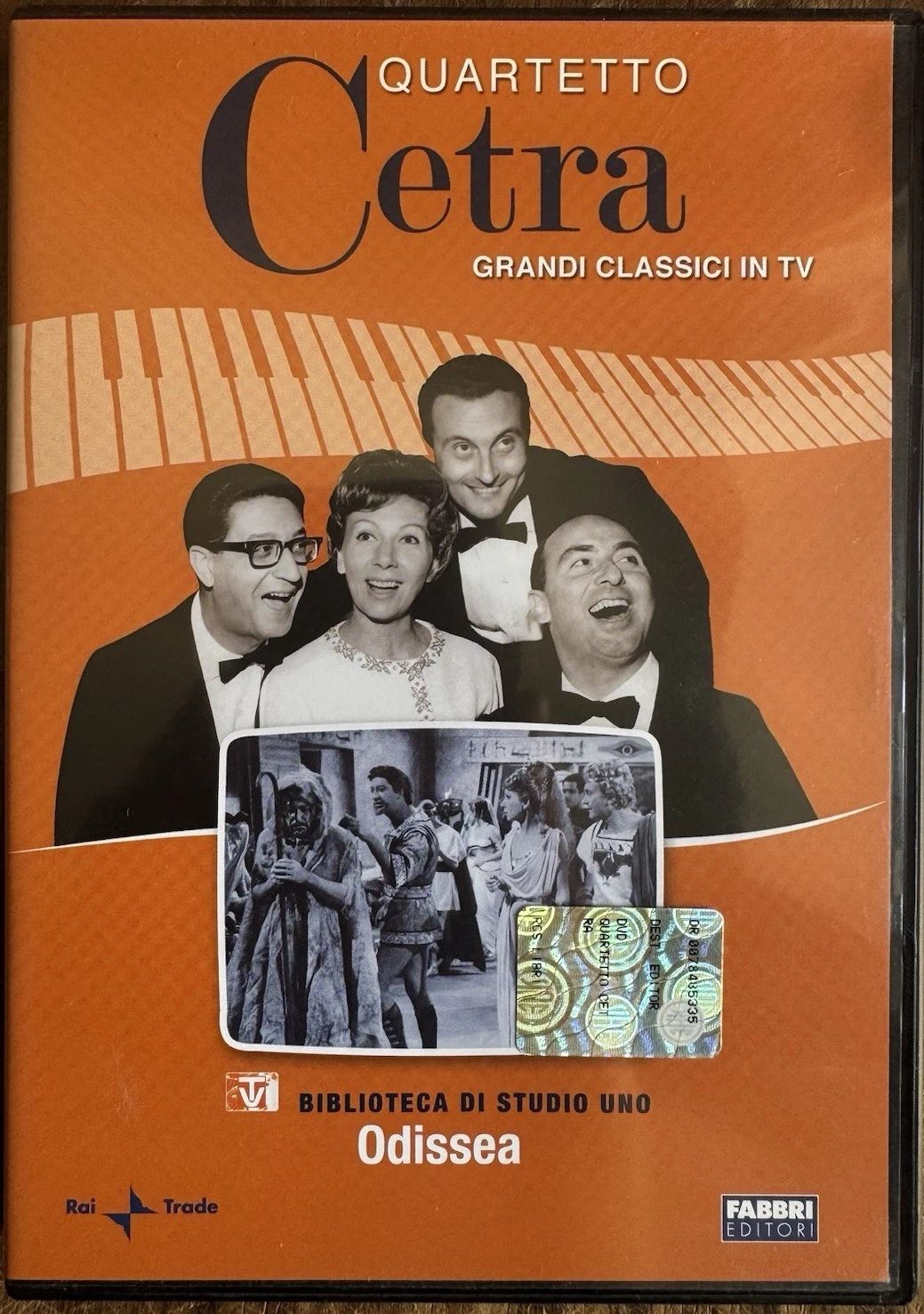 TeknoFilm - DVD - QUARTETTO CETRA - ODISSEA (1964) - FABBRI EDITORI TeknoFilm - DVD - QUARTETTO CETRA - ODISSEA (1964) - FABBRI EDITORI