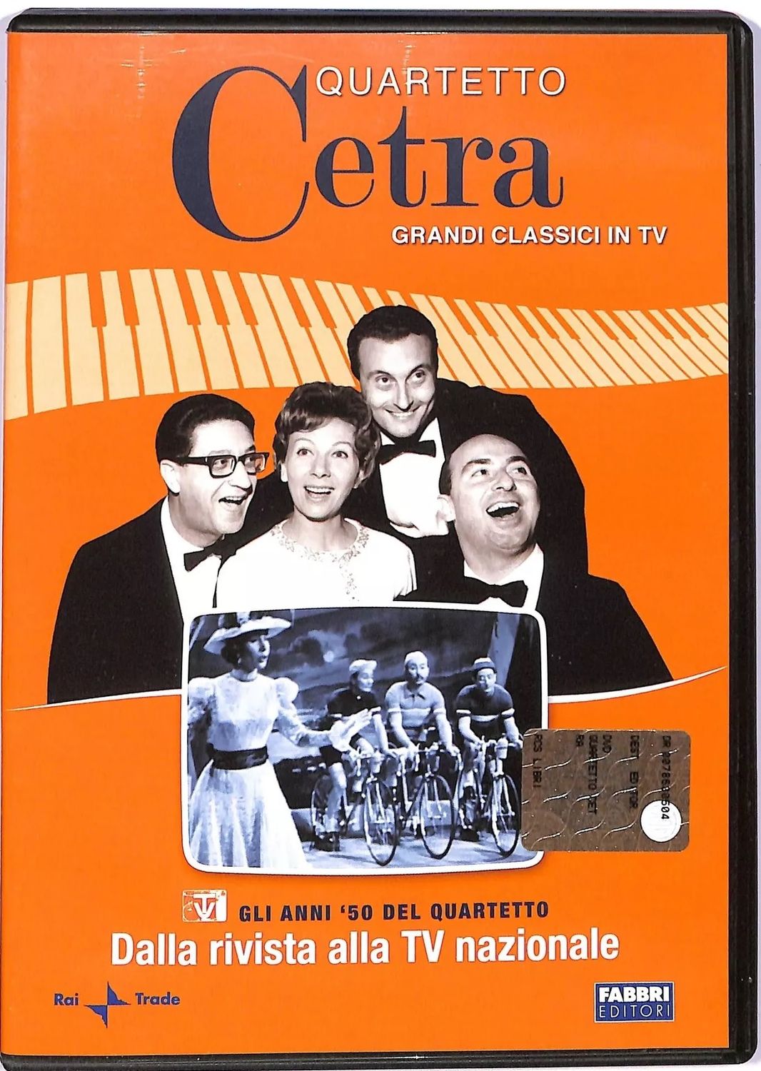 TeknoFilm - DVD - QUARTETTO CETRA - DALLA RIVISTA ALLA TV NAZIONALE (1957) - FABBRI EDITORI TeknoFilm - DVD - QUARTETTO CETRA - DALLA RIVISTA ALLA TV NAZIONALE (1957) - FABBRI EDITORI