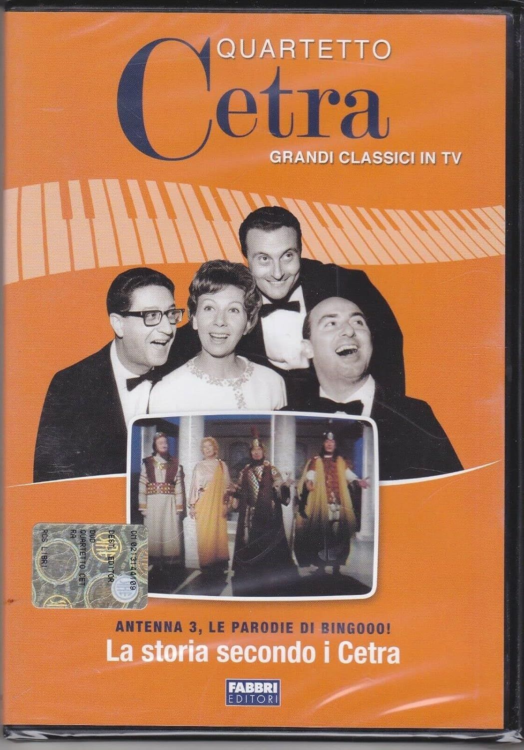 TeknoFilm - DVD - QUARTETTO CETRA - LA STORIA SECONDO I CETRA (1982) - FABBRI EDITORI TeknoFilm - DVD - QUARTETTO CETRA - LA STORIA SECONDO I CETRA (1982) - FABBRI EDITORI