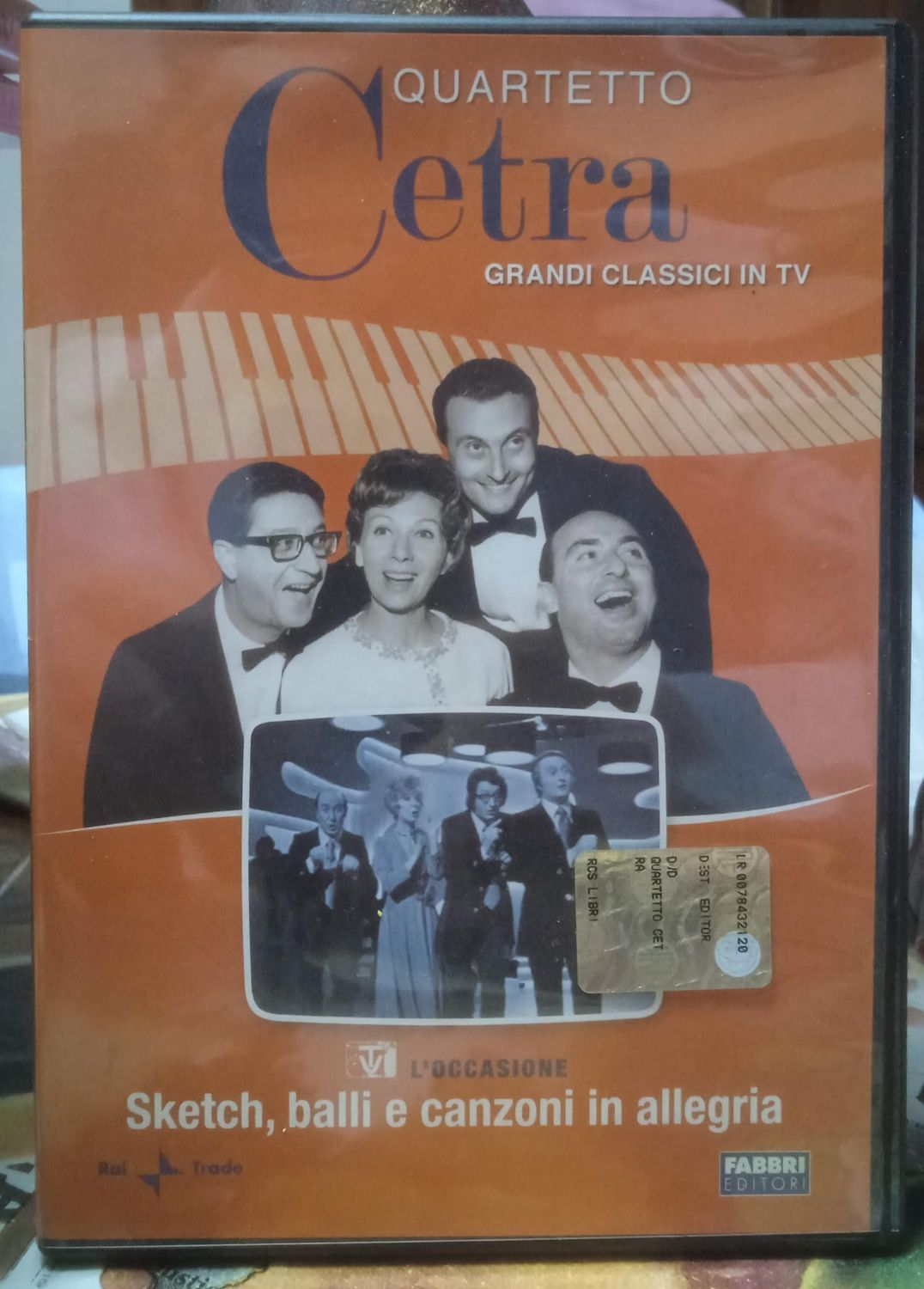 TeknoFilm - DVD - QUARTETTO CETRA - SKETCH, BALLI E CANZONI IN ALLEGRIA (1973) - FABBRI EDITORI TeknoFilm - DVD - QUARTETTO CETRA - SKETCH, BALLI E CANZONI IN ALLEGRIA (1973) - FABBRI EDITORI