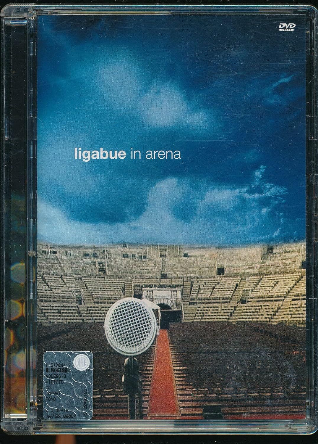 TeknoFilm – DVD (Jewel case) – LIGABUE IN ARENA (nell'Arena di Verona) - (1999) - WARNER BROS TeknoFilm – DVD (Jewel case) – LIGABUE IN ARENA (nell'Arena di Verona) - (1999) - WARNER BROS
