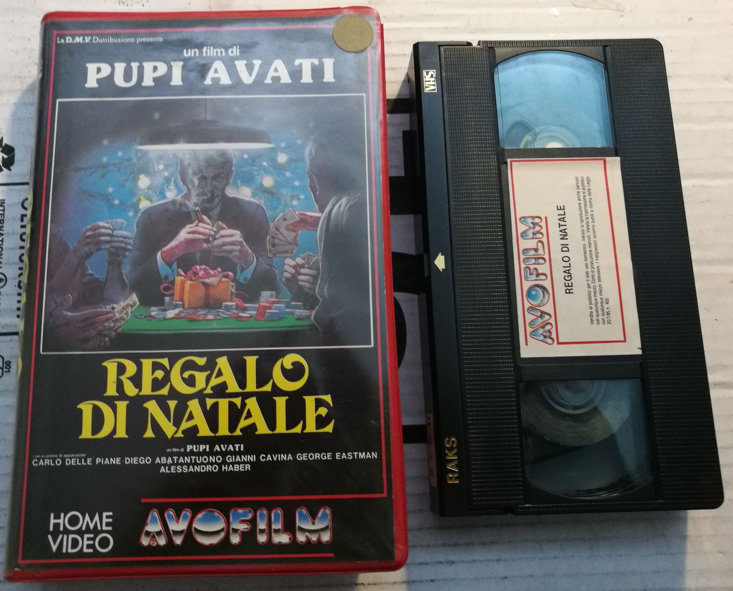 TeknoFilm - VHS - REGALO DI NATALE di Pupi Avati (1986) - AVOFILM TeknoFilm - VHS - REGALO DI NATALE di Pupi Avati (1986) - AVOFILM