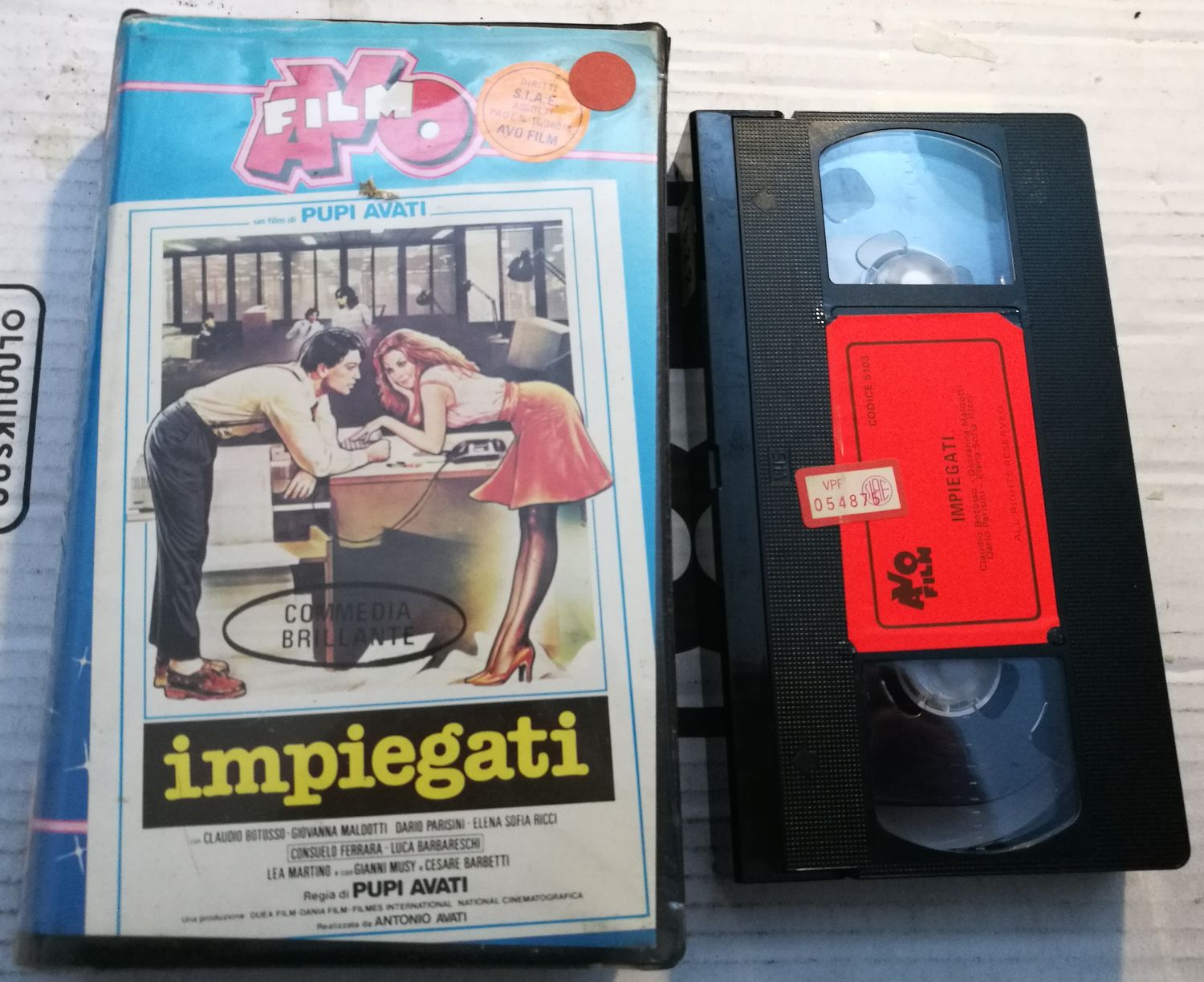 TeknoFilm - VHS - IMPIEGATI di Pupi Avati (1985) - AVOFILM TeknoFilm - VHS - IMPIEGATI di Pupi Avati (1985) - AVOFILM