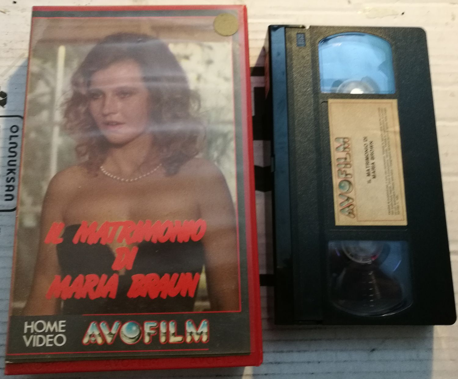 TeknoFilm - VHS - IL MATRIMONIO MARIA BRAUN di Rainer Werner Fassbinder (1979) - AVOFILM TeknoFilm - VHS - IL MATRIMONIO MARIA BRAUN di Rainer Werner Fassbinder (1979) - AVOFILM