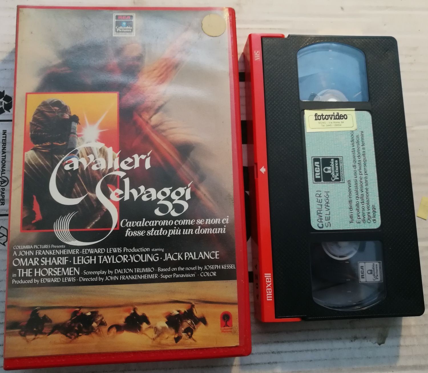 TeknoFilm - VHS - CAVALIERI SELVAGGI di John Frankenheimer (1971) - RCA TeknoFilm - VHS - CAVALIERI SELVAGGI di John Frankenheimer (1971) - RCA