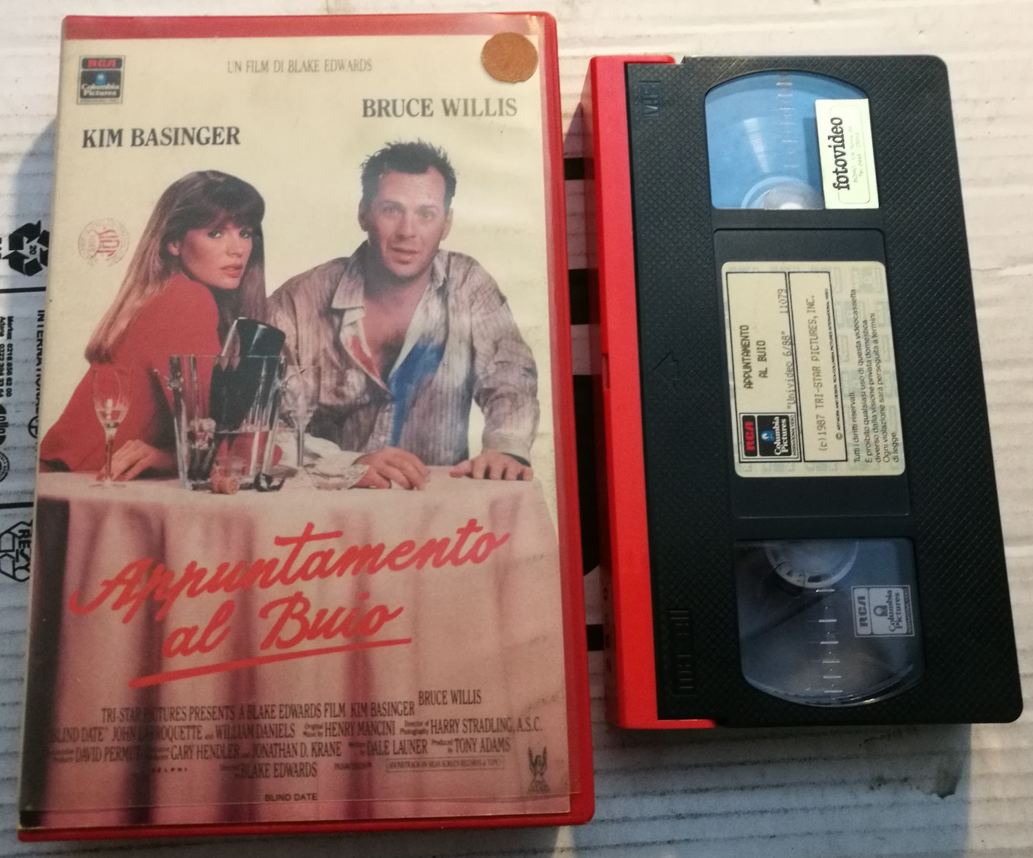 TeknoFilm - VHS - APPUNTAMENTO AL BUIO di Blake Edwards (1987) - RCA TeknoFilm - VHS - APPUNTAMENTO AL BUIO di Blake Edwards (1987) - RCA