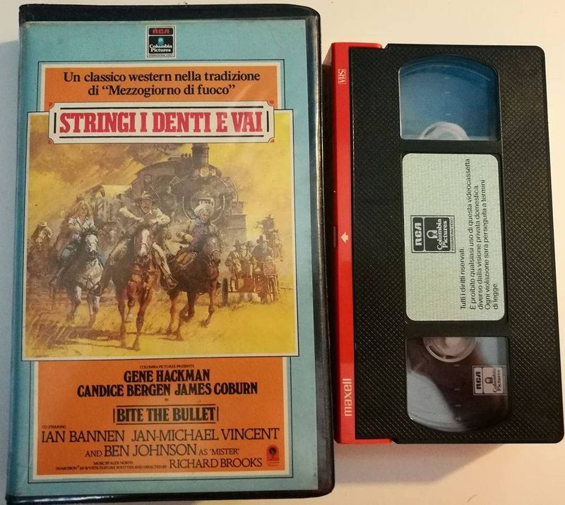 TeknoFilm -  VHS (Box blu orig. RCA) – STRINGI I DENTI E VAI di Richard Brooks (1975) - RCA