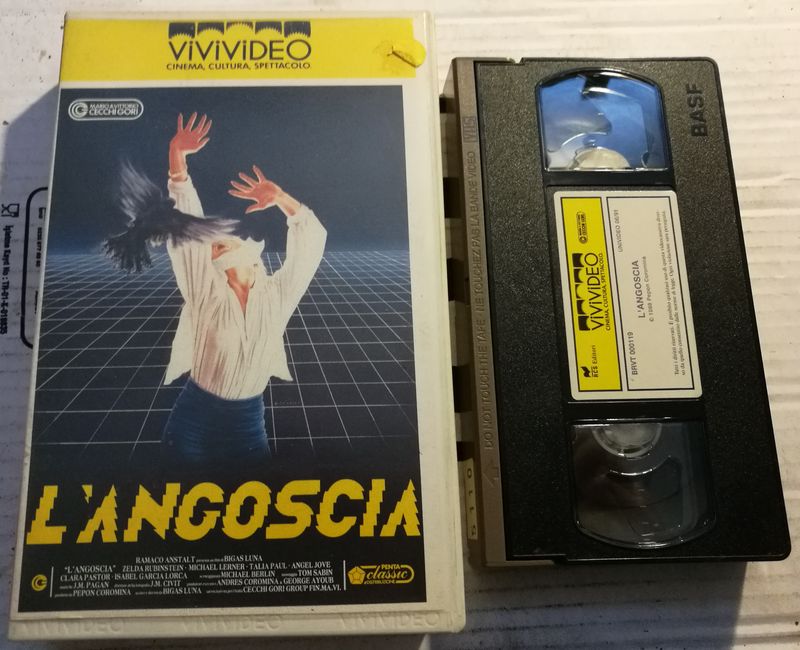 TeknoFilm – VHS – L'ANGOSCIA di Bigas Luna (1986) - VIVIVIDEO TeknoFilm – VHS – L'ANGOSCIA di Bigas Luna (1986) - VIVIVIDEO