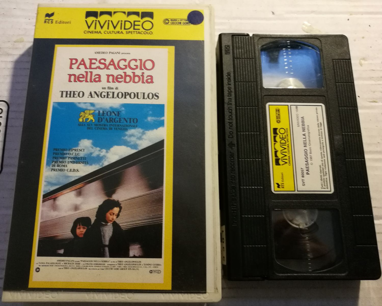 TeknoFilm – VHS – PAESAGGIO NELLA NEBBIA di Theo Angelopoulos (1988) - VIVIVIDEO TeknoFilm – VHS – PAESAGGIO NELLA NEBBIA di Theo Angelopoulos (1988) - VIVIVIDEO