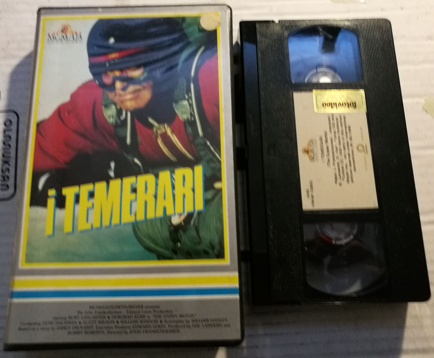 TeknoFilm – VHS – I TEMERARI di John Frankenheimer (1969) - MGM TeknoFilm – VHS – I TEMERARI di John Frankenheimer (1969) - MGM