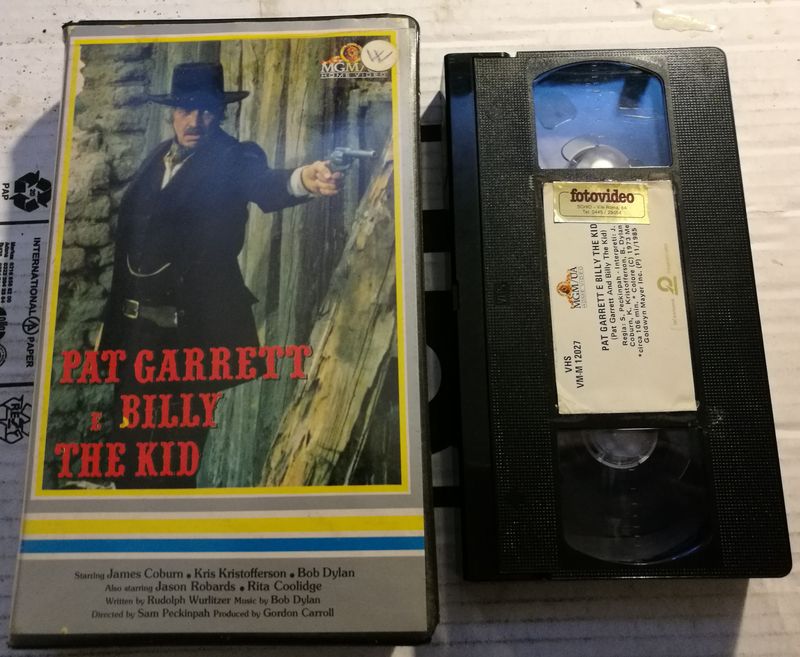 TeknoFilm – VHS – PAT GARRETT E BILLY THE KID di Sam Peckinpah (1973) - MGM