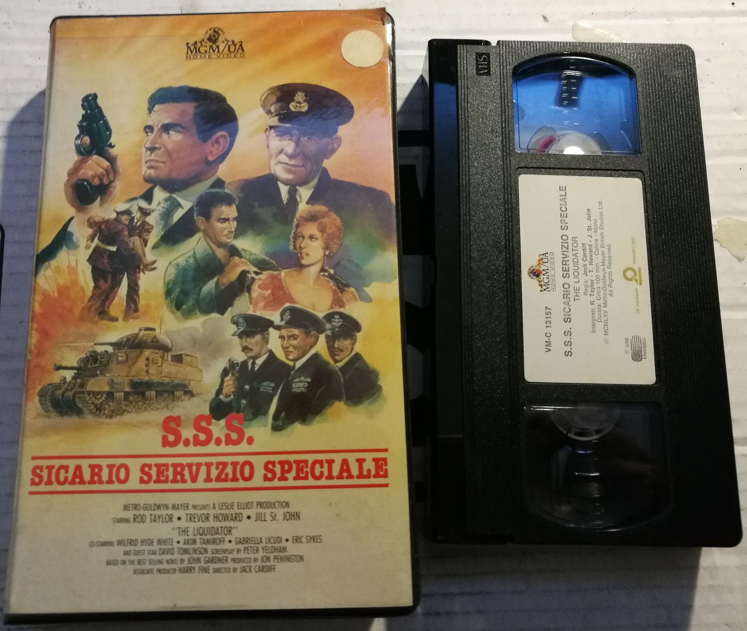 TeknoFilm – VHS – S.S.S. SICARIO SERVIZIO SPECIALE di Jack Cardiff (1965) - MGM TeknoFilm – VHS – S.S.S. SICARIO SERVIZIO SPECIALE di Jack Cardiff (1965) - MGM