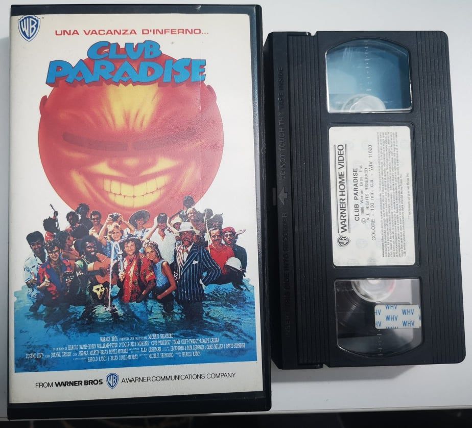 TeknoFilm – VHS – CLUB PARADISE di Harold Ramis (1986) - WARNER BROS TeknoFilm – VHS – CLUB PARADISE di Harold Ramis (1986) - WARNER BROS