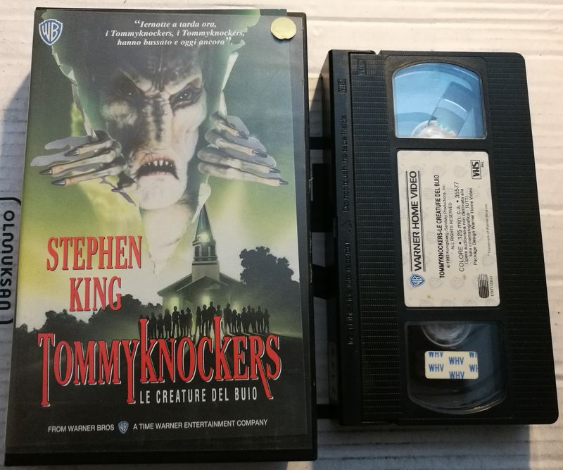 TeknoFilm – VHS – TOMMYKNOCKERS - LE CREATURE DEL BUIO di John Power (1993) - WARNER BROS TeknoFilm – VHS – TOMMYKNOCKERS - LE CREATURE DEL BUIO di John Power (1993) - WARNER BROS