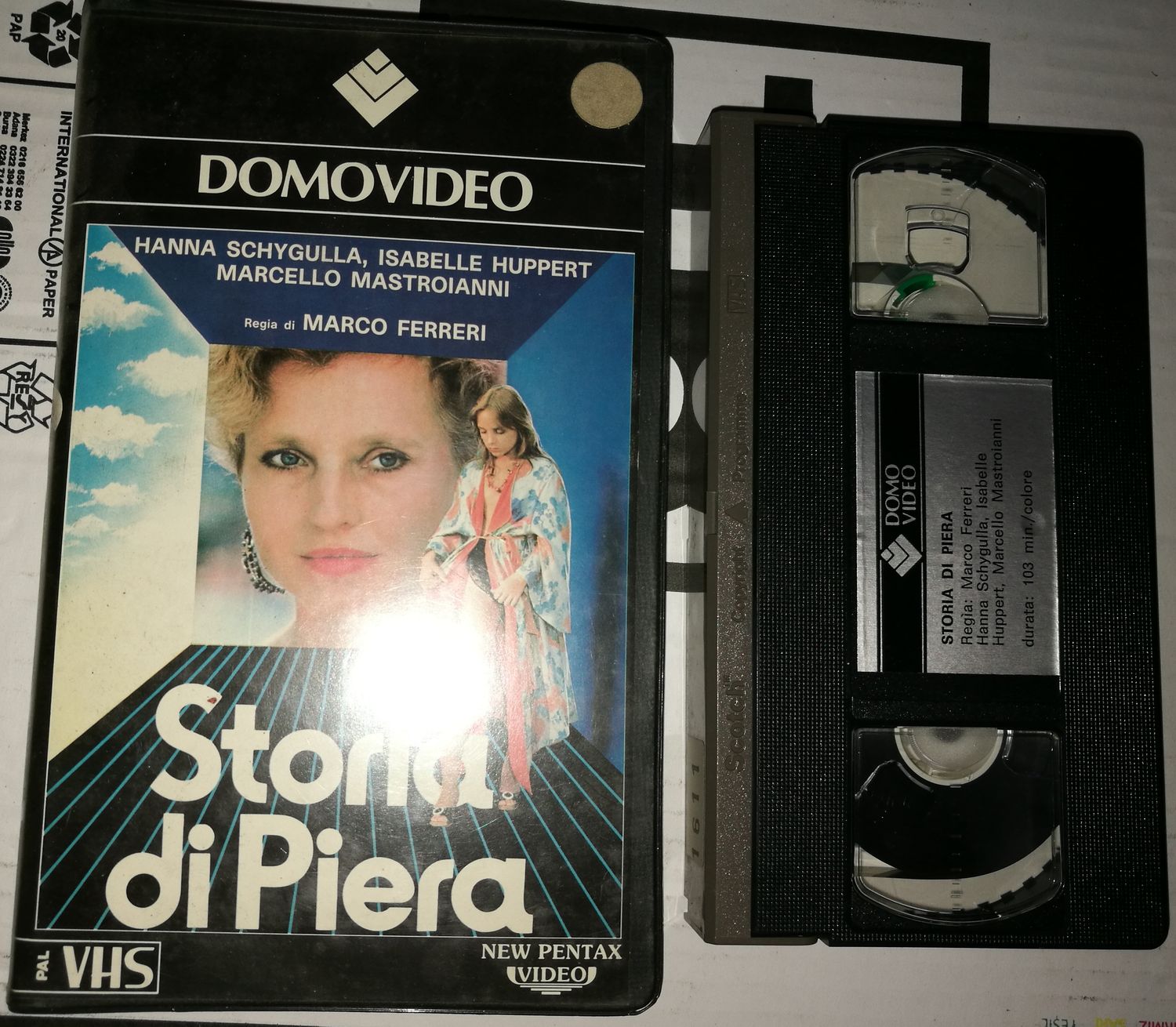 TeknoFilm – VHS – STORIA DI PIERA di Marco Ferreri (1983) - DOMOVIDEO TeknoFilm – VHS – STORIA DI PIERA di Marco Ferreri (1983) - DOMOVIDEO
