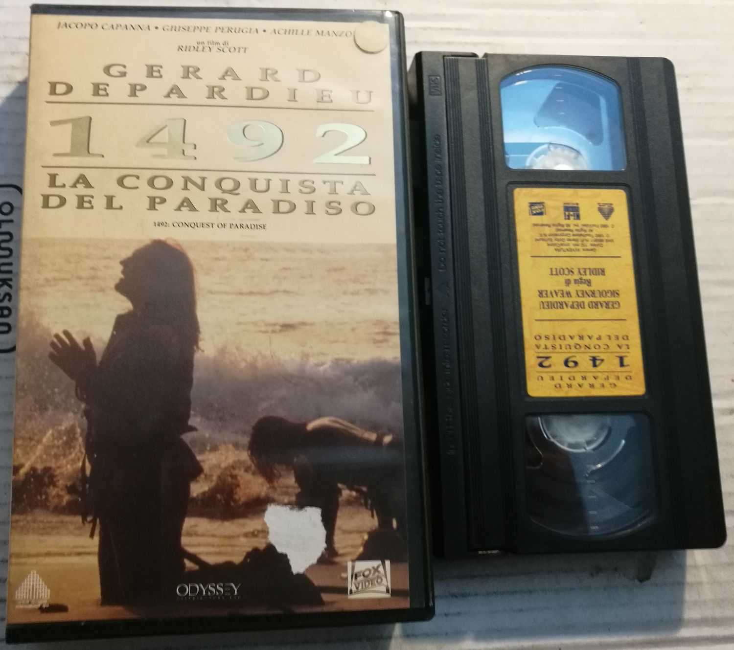 TeknoFilm – VHS – 1492 LA CONQUISTA DEL PARADISO di Ridley Scott (1992) - 20TH CENTURY FOX TeknoFilm – VHS – 1492 LA CONQUISTA DEL PARADISO di Ridley Scott (1992) - 20TH CENTURY FOX
