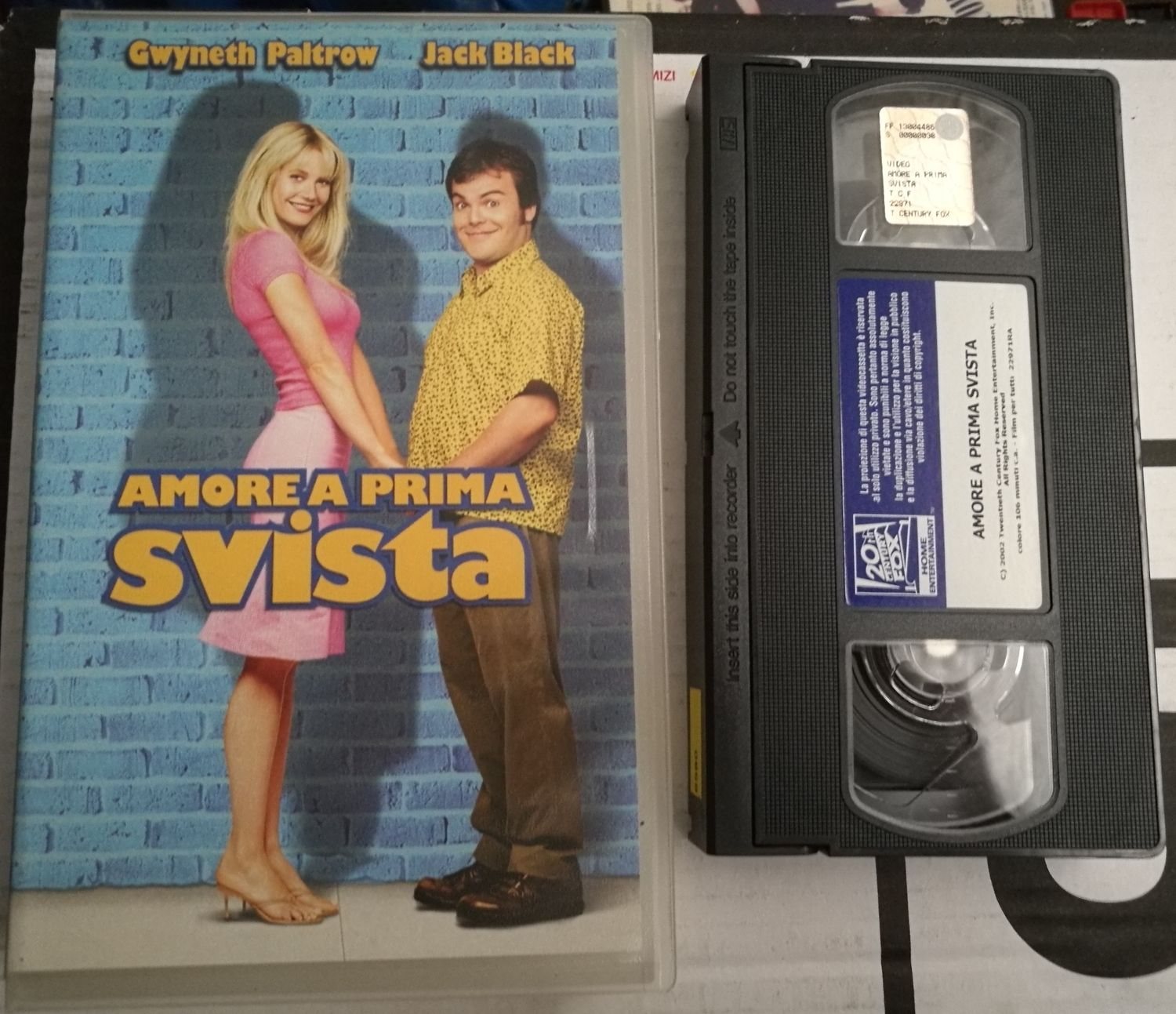 TeknoFilm – VHS – AMORE A PRIMA SVISTA di Peter Farrelly e Bobby Farrelly (2001) - 20TH CENTURY FOX TeknoFilm – VHS – AMORE A PRIMA SVISTA di Peter Farrelly e Bobby Farrelly (2001) - 20TH CENTURY FOX