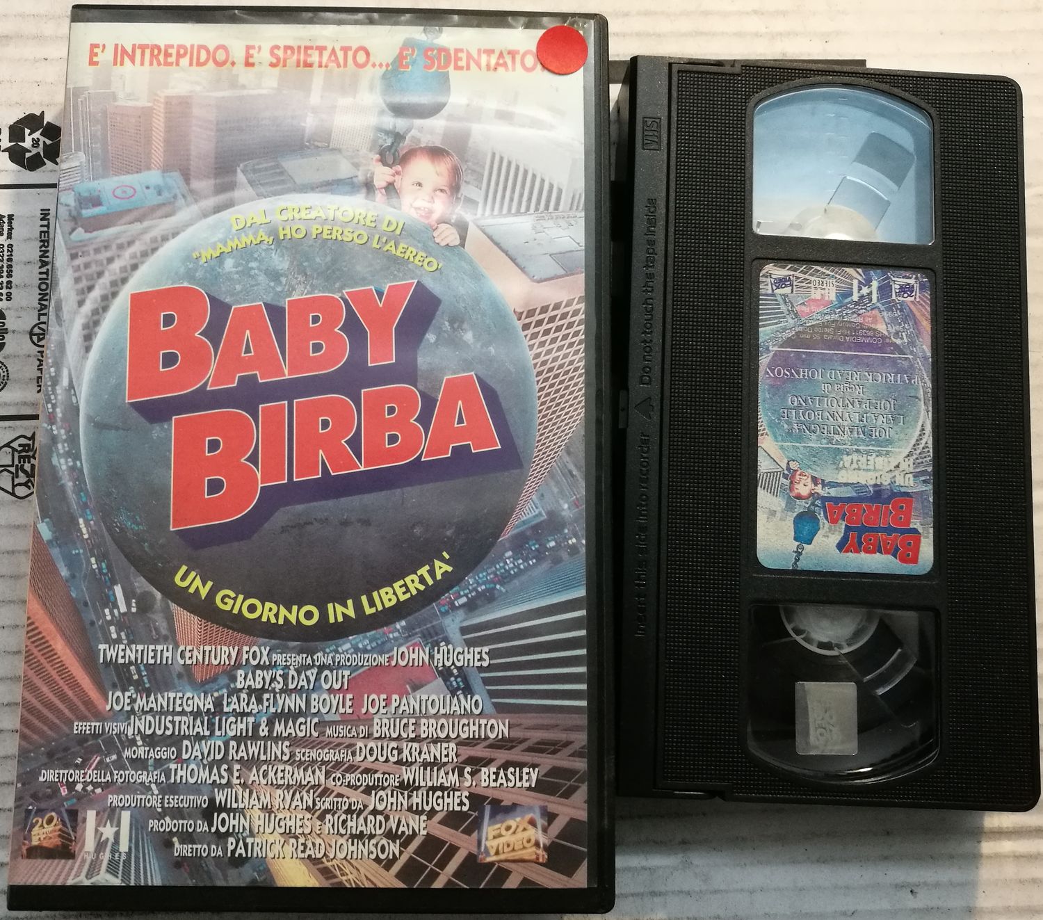 TeknoFilm – VHS – BABY BIRBA - UN GIORNO IN LIBERTA' di Patrick Read Johnson (1994) - 20TH CENTURY FOX TeknoFilm – VHS – BABY BIRBA - UN GIORNO IN LIBERTA' di Patrick Read Johnson (1994) - 20TH CENTURY FOX