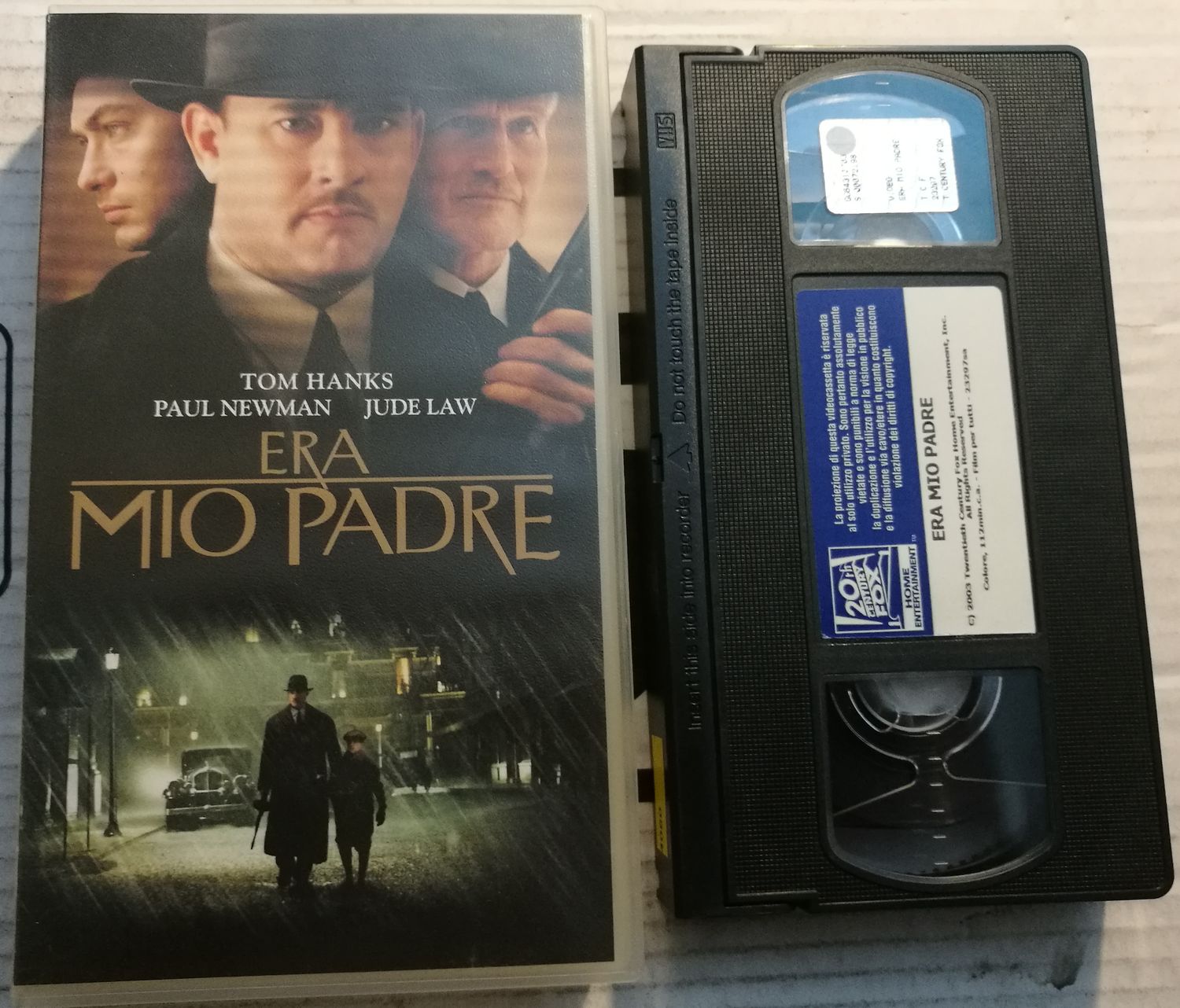 TeknoFilm – VHS – ERA MIO PADRE di Sam Mendes (2002) - 20TH CENTURY FOX TeknoFilm – VHS – ERA MIO PADRE di Sam Mendes (2002) - 20TH CENTURY FOX
