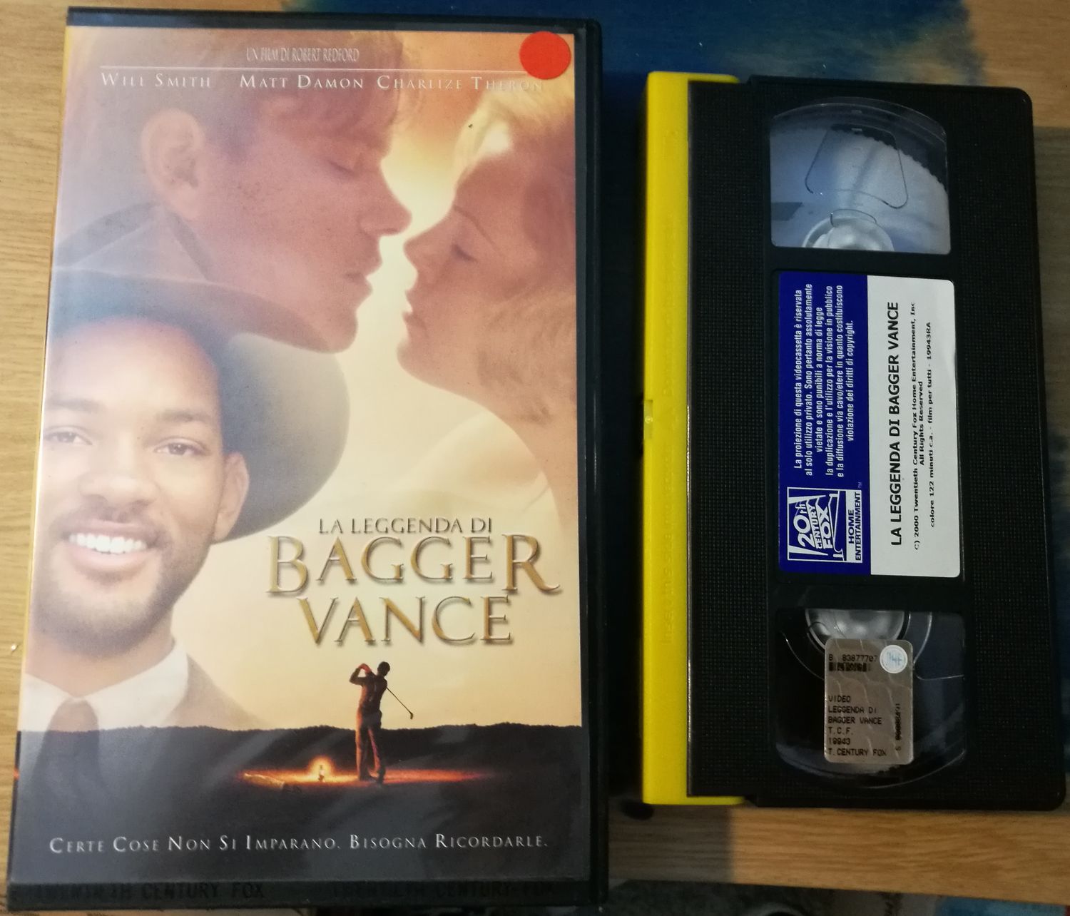 TeknoFilm – VHS – LA LEGGENDA DI BAGGER VANCE di Robert Redford (2000) - 20TH CENTURY FOX TeknoFilm – VHS – LA LEGGENDA DI BAGGER VANCE di Robert Redford (2000) - 20TH CENTURY FOX