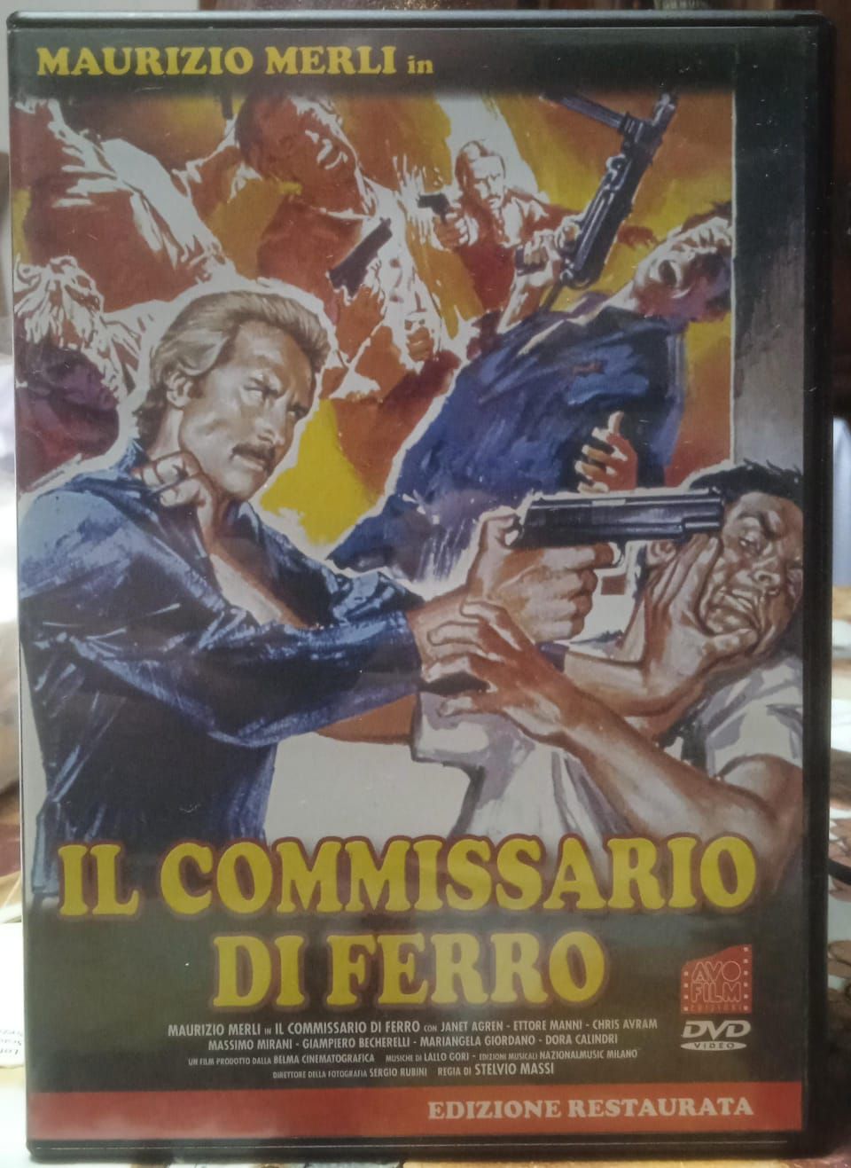 TeknoFilm - DVD – IL COMMISARIO DI FERRO di Stelvio Massi (1978) - AVOFILM TeknoFilm - DVD – IL COMMISARIO DI FERRO di Stelvio Massi (1978) - AVOFILM